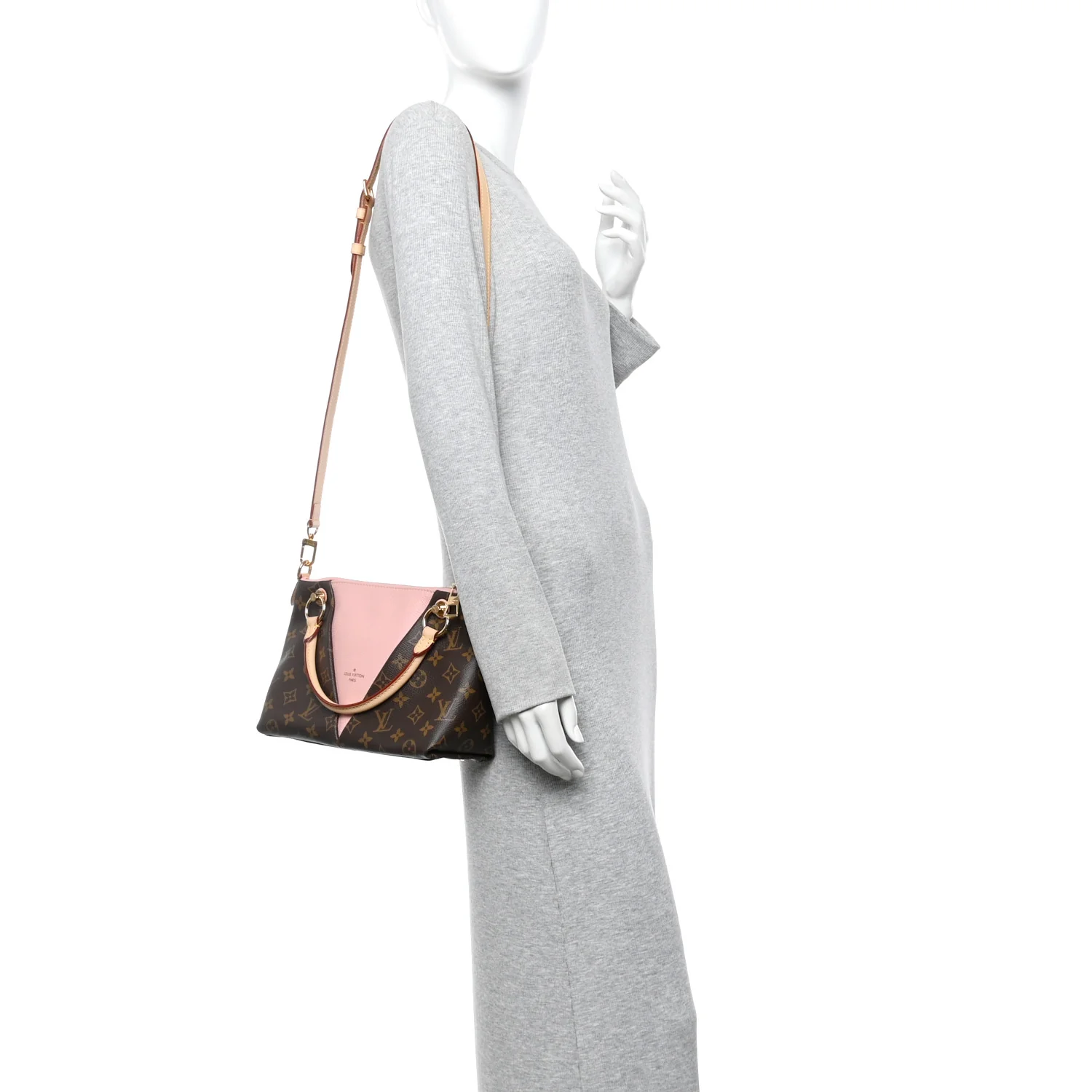 Monogram V Tote BB Rose Poudre - Image 2
