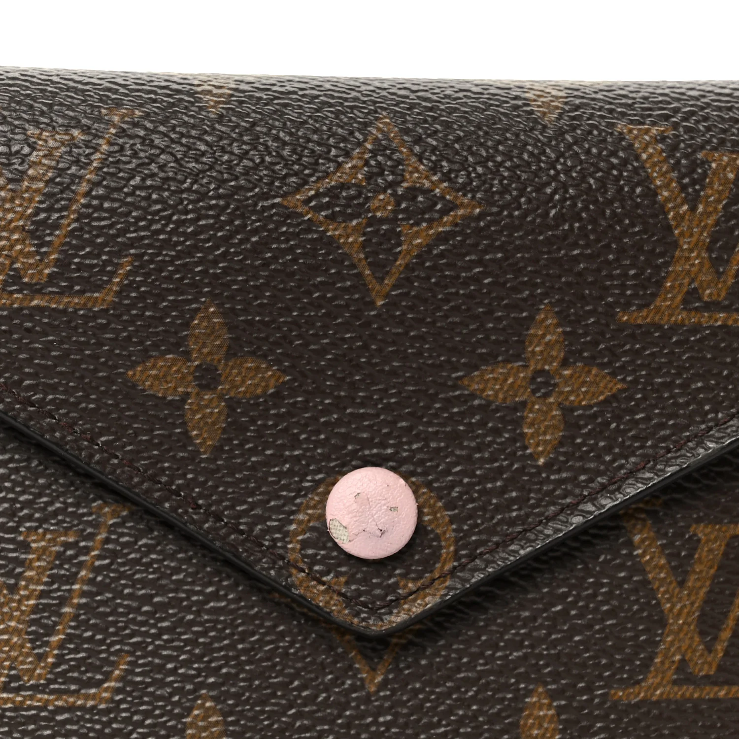 Monogram Victorine Wallet Rose Ballerine - Image 9