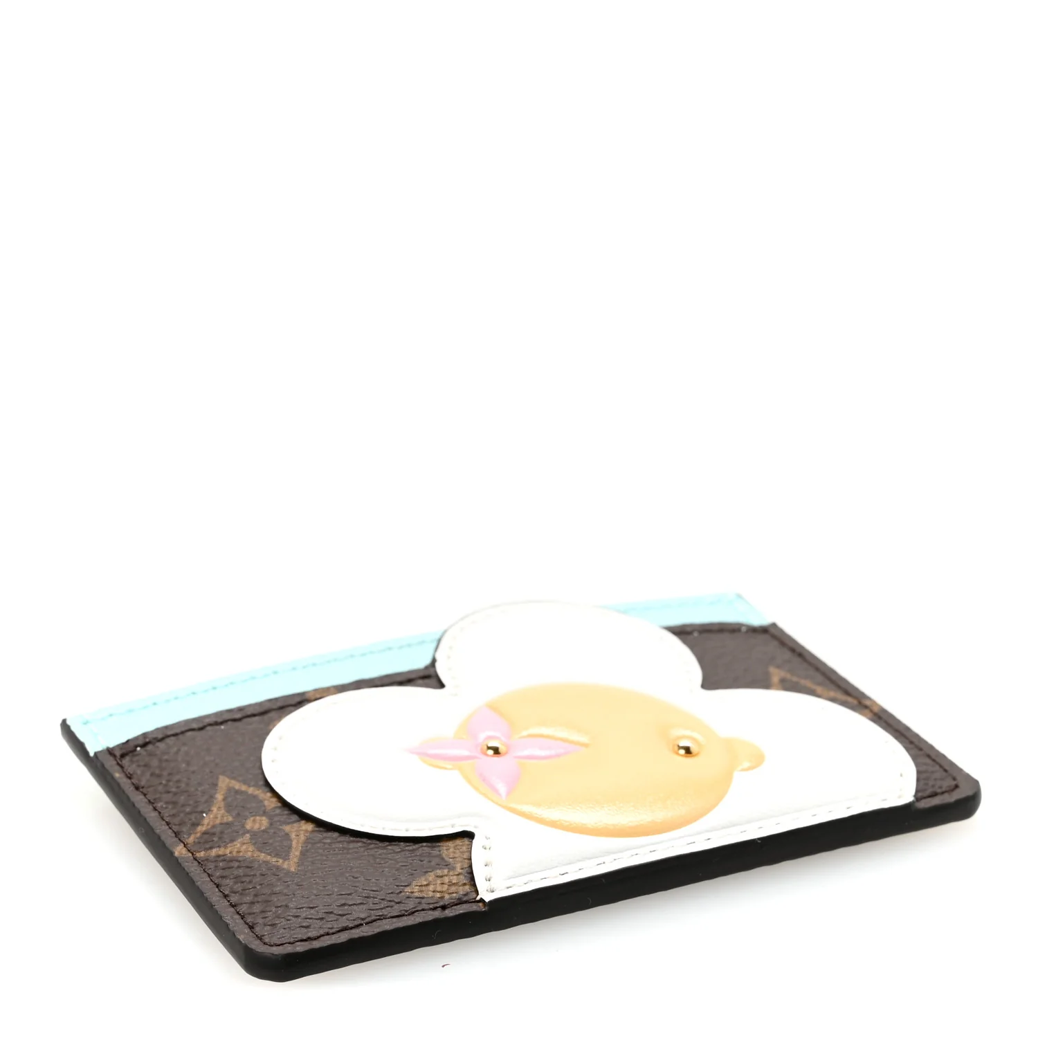 Monogram Vivienne Card Holder Animation Blue - Image 4