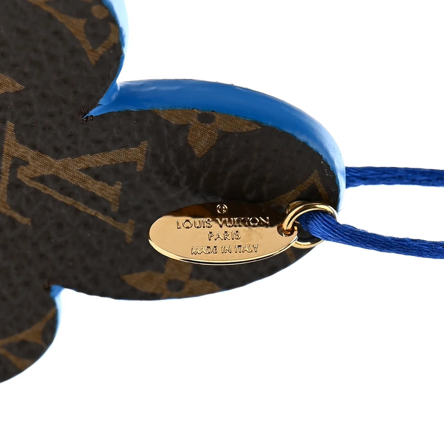 Monogram Vivienne Xmas Ornament Charm Blue - Image 4