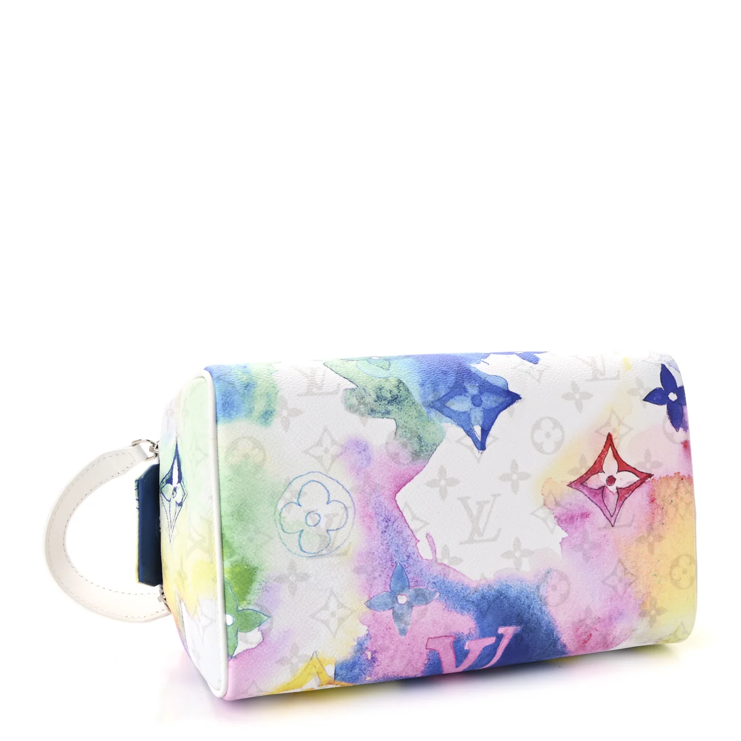 Monogram Watercolor Dopp Kit Toilet Pouch Multicolor - Image 4