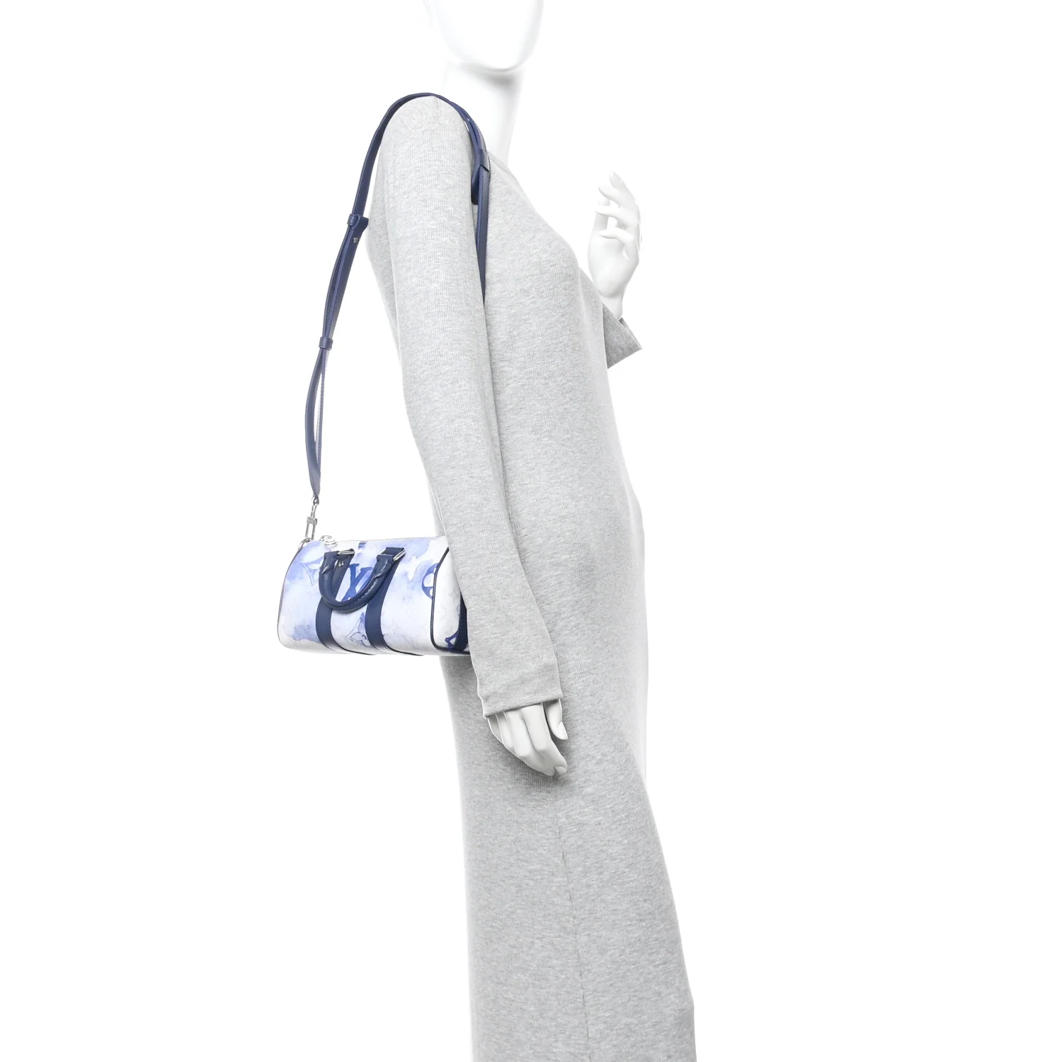 Monogram Watercolor Keepall XS Blue - Image 2