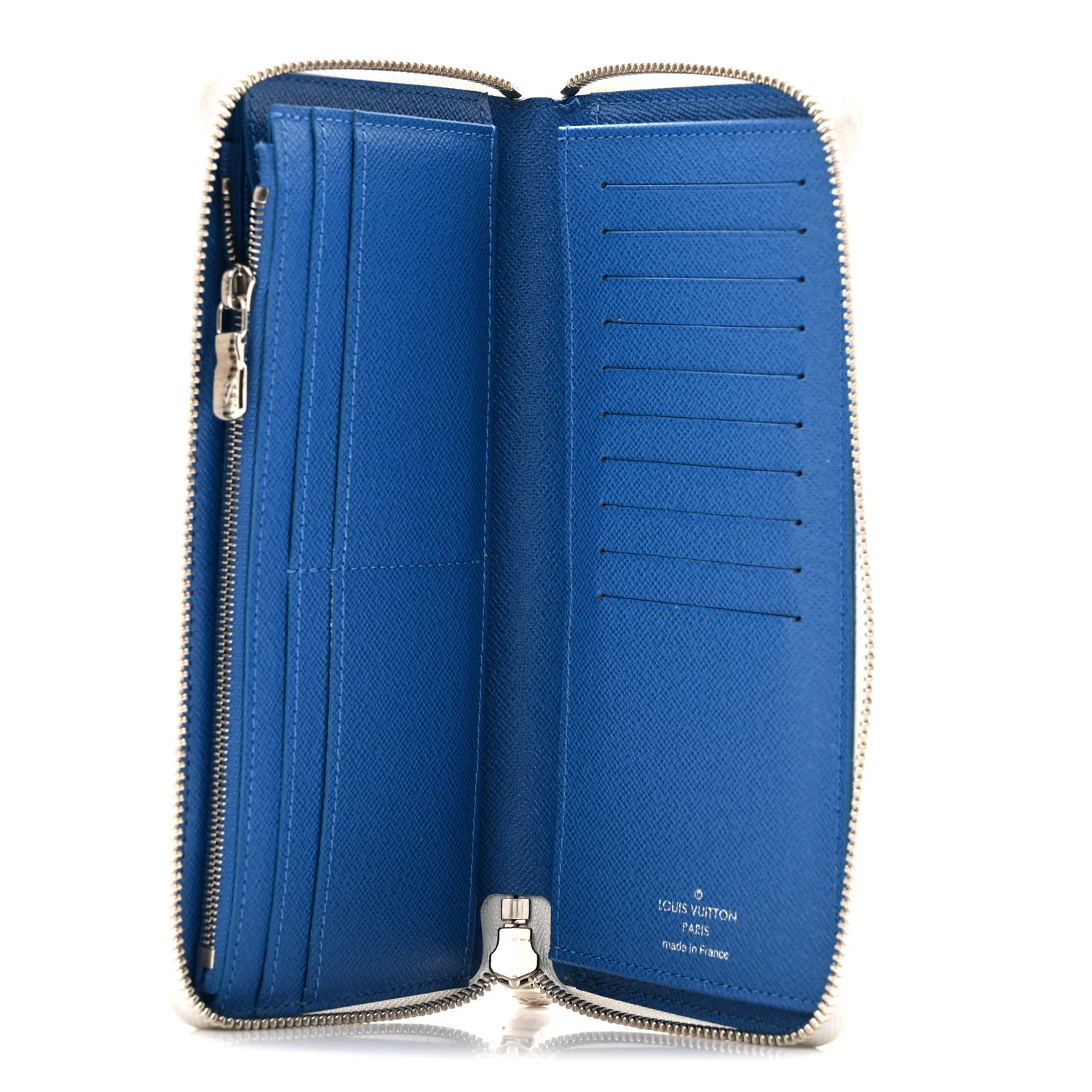 Monogram Watercolor Vertical Zippy Wallet - Image 5