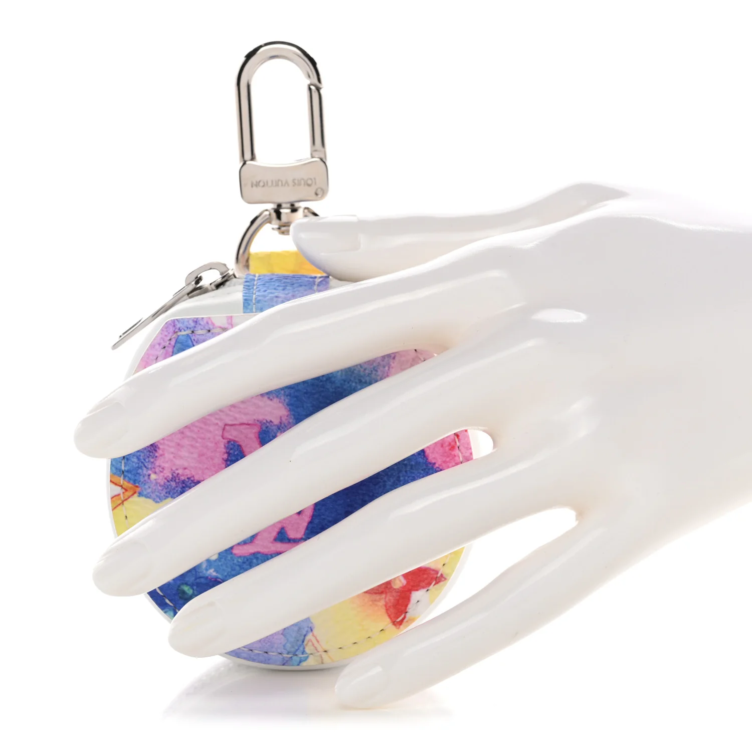 Monogram Watercolor Wireless Earphones Case - Image 2