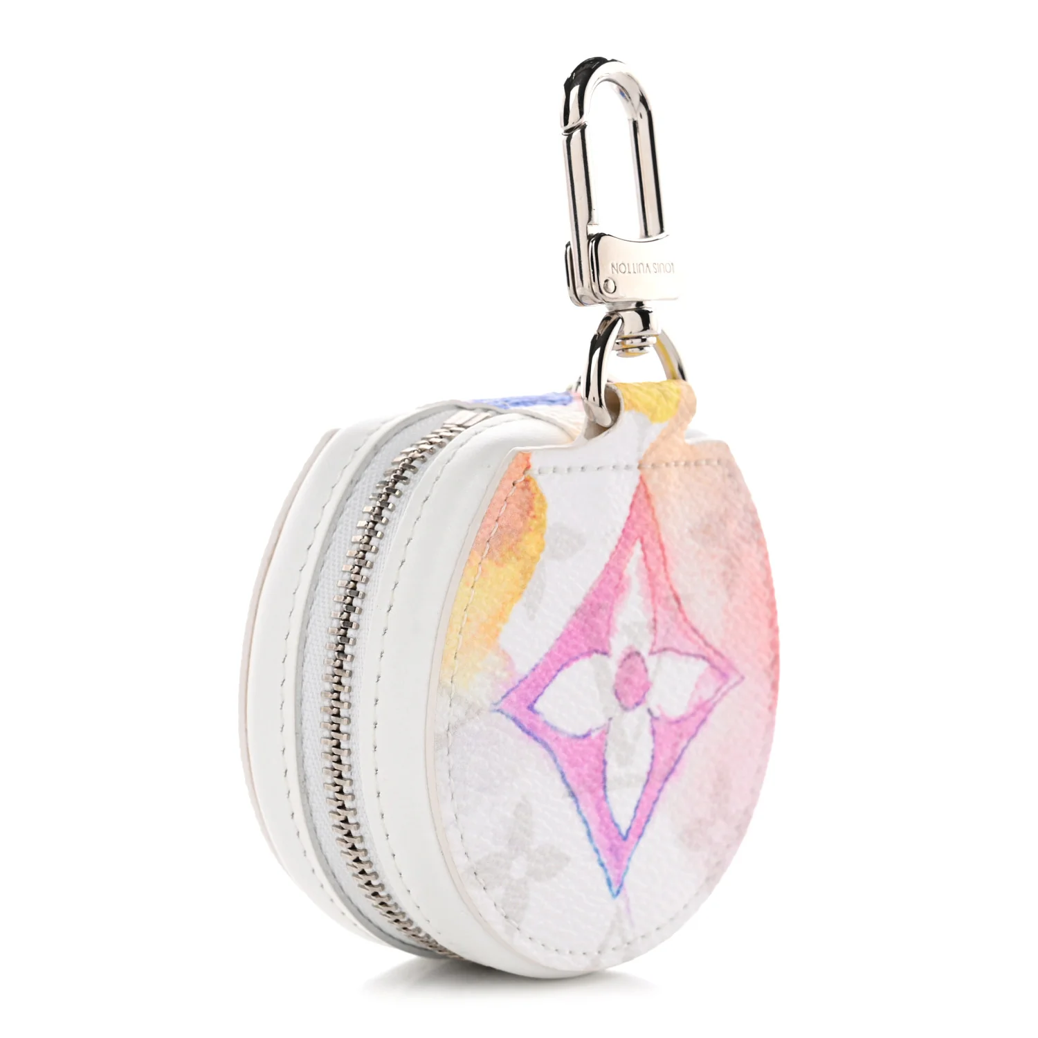 Monogram Watercolor Wireless Earphones Case - Image 3