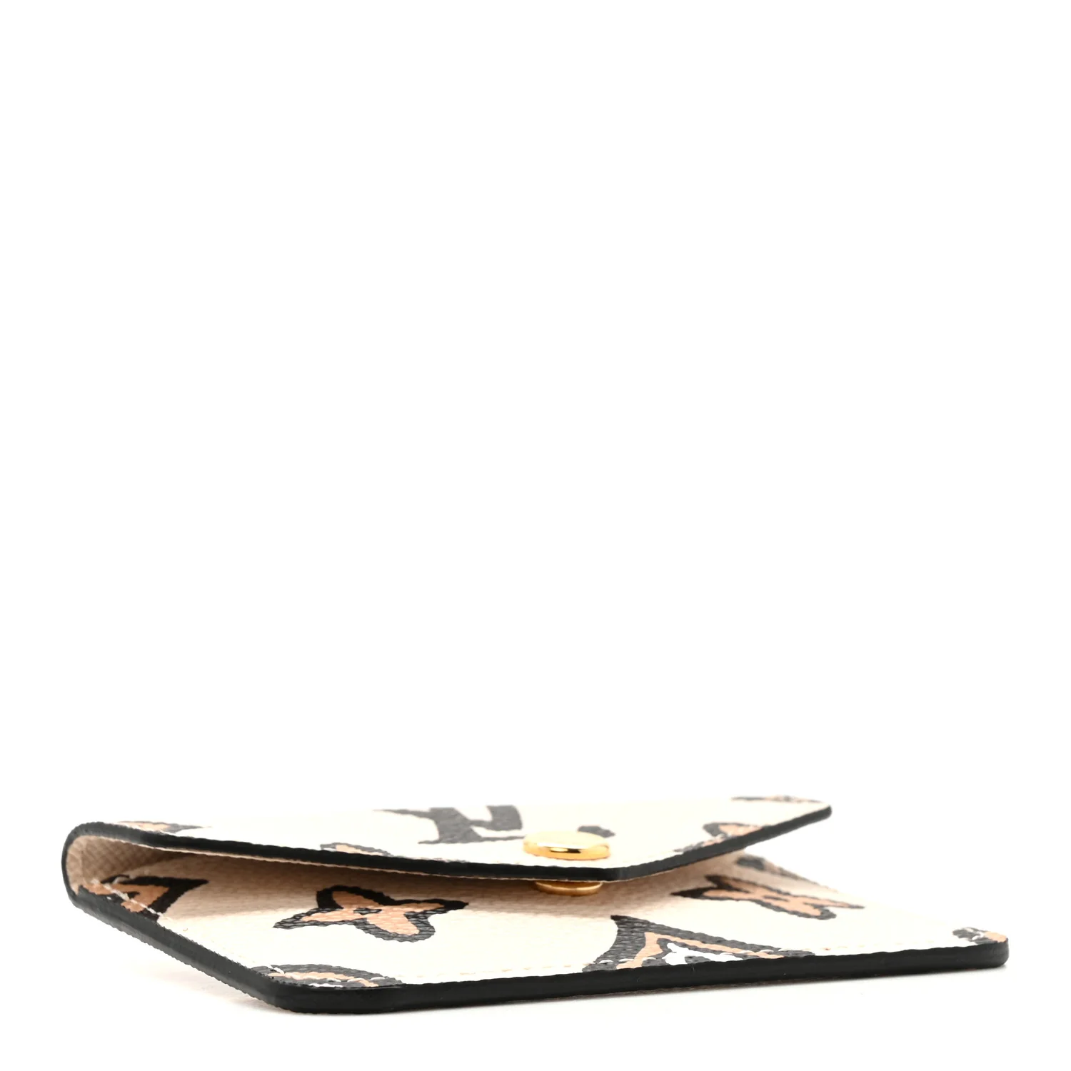 Monogram Wild At Heart Felicie Strap & Go Card Case Arizona Cream - Image 7