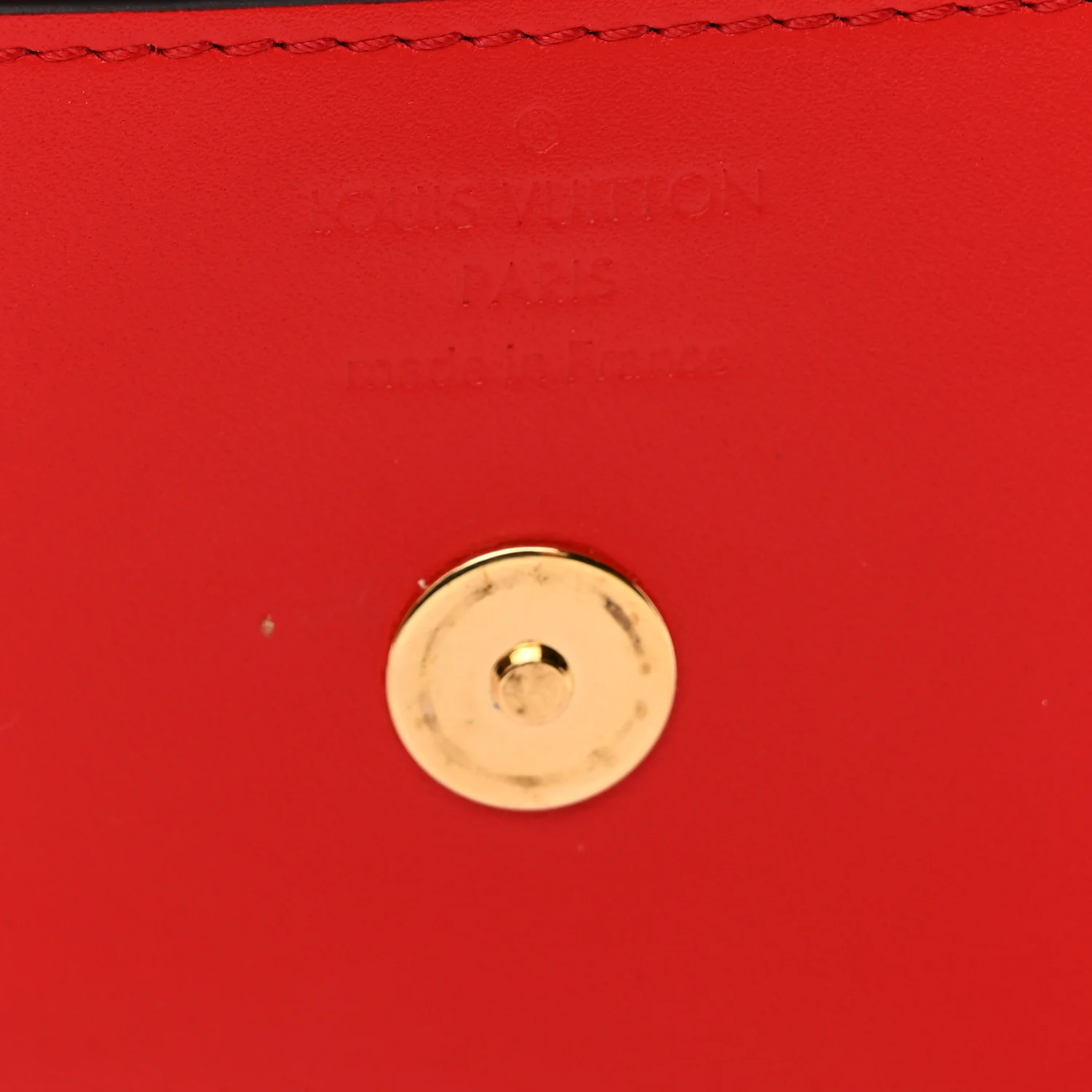 Monogram Woody Glasses Case Rouge - Image 6