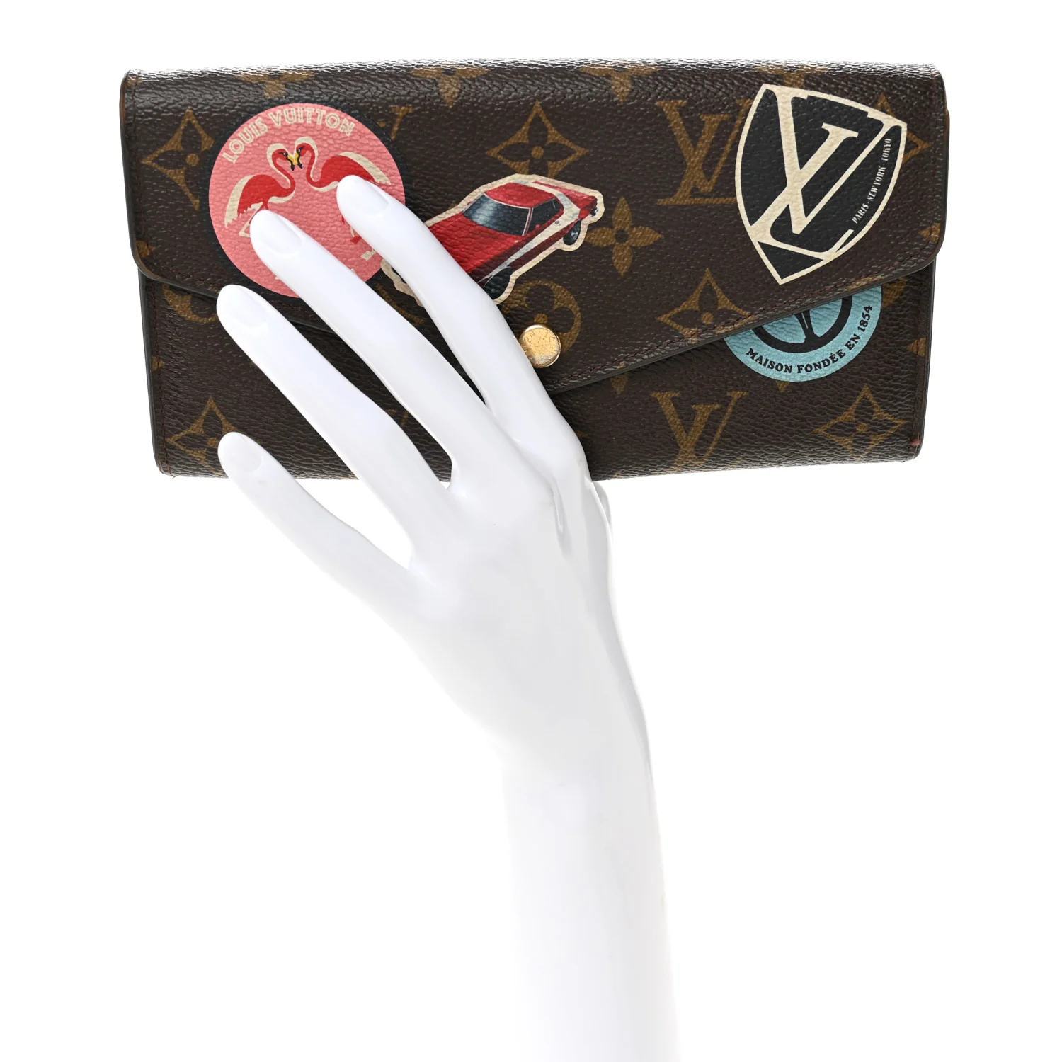 Monogram World Tour Sarah Wallet - Image 2