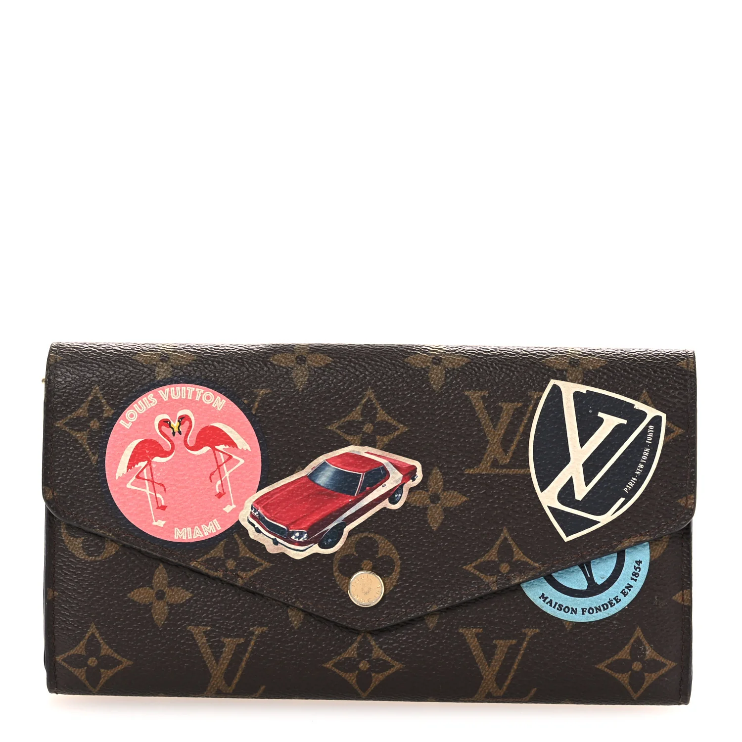 Monogram World Tour Sarah Wallet