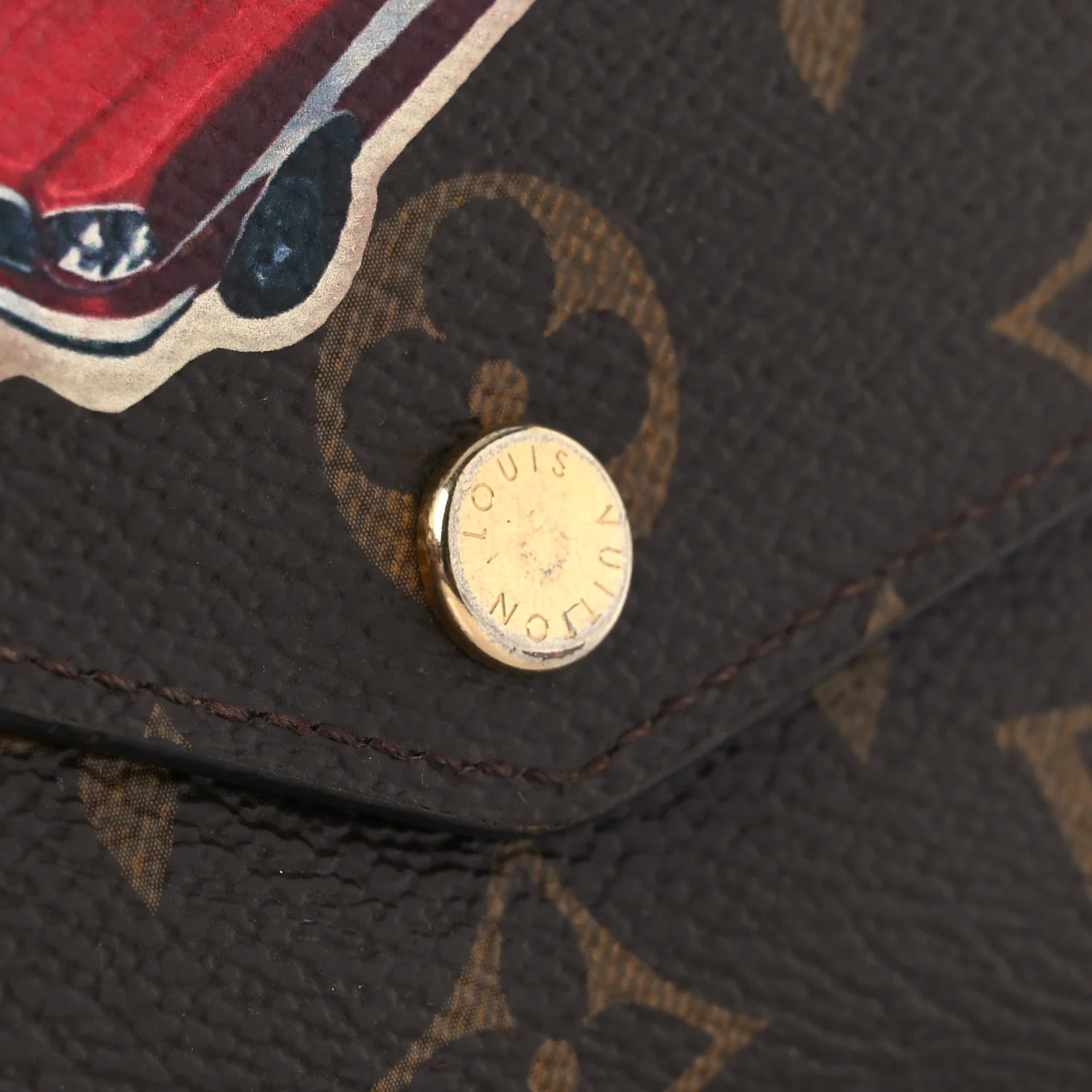 Monogram World Tour Sarah Wallet - Image 8