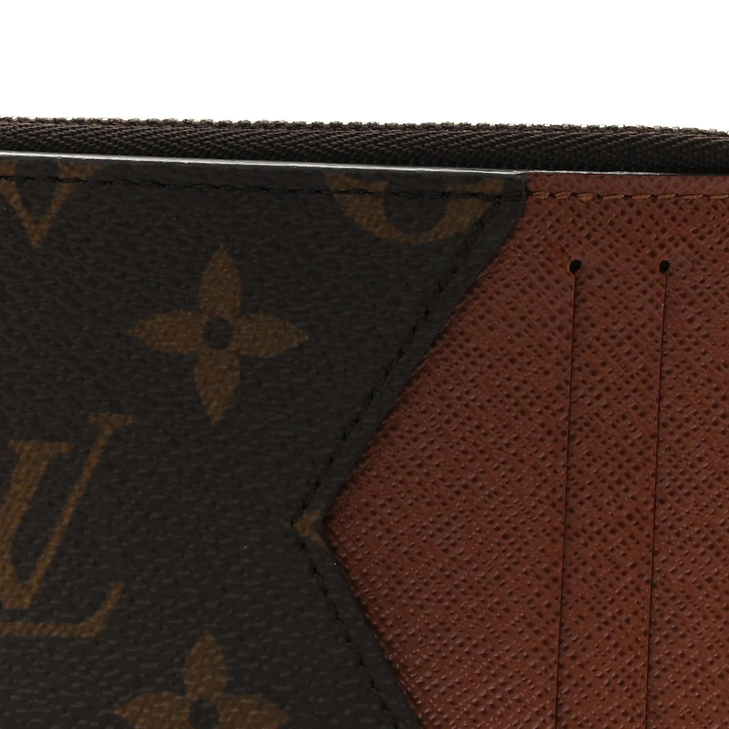 Monogram Zipped Romy Card Holder - Image 7