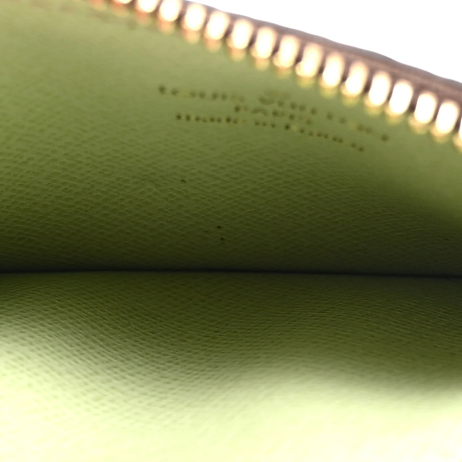 Monogram Zipped Romy Card Holder Matcha - Image 5