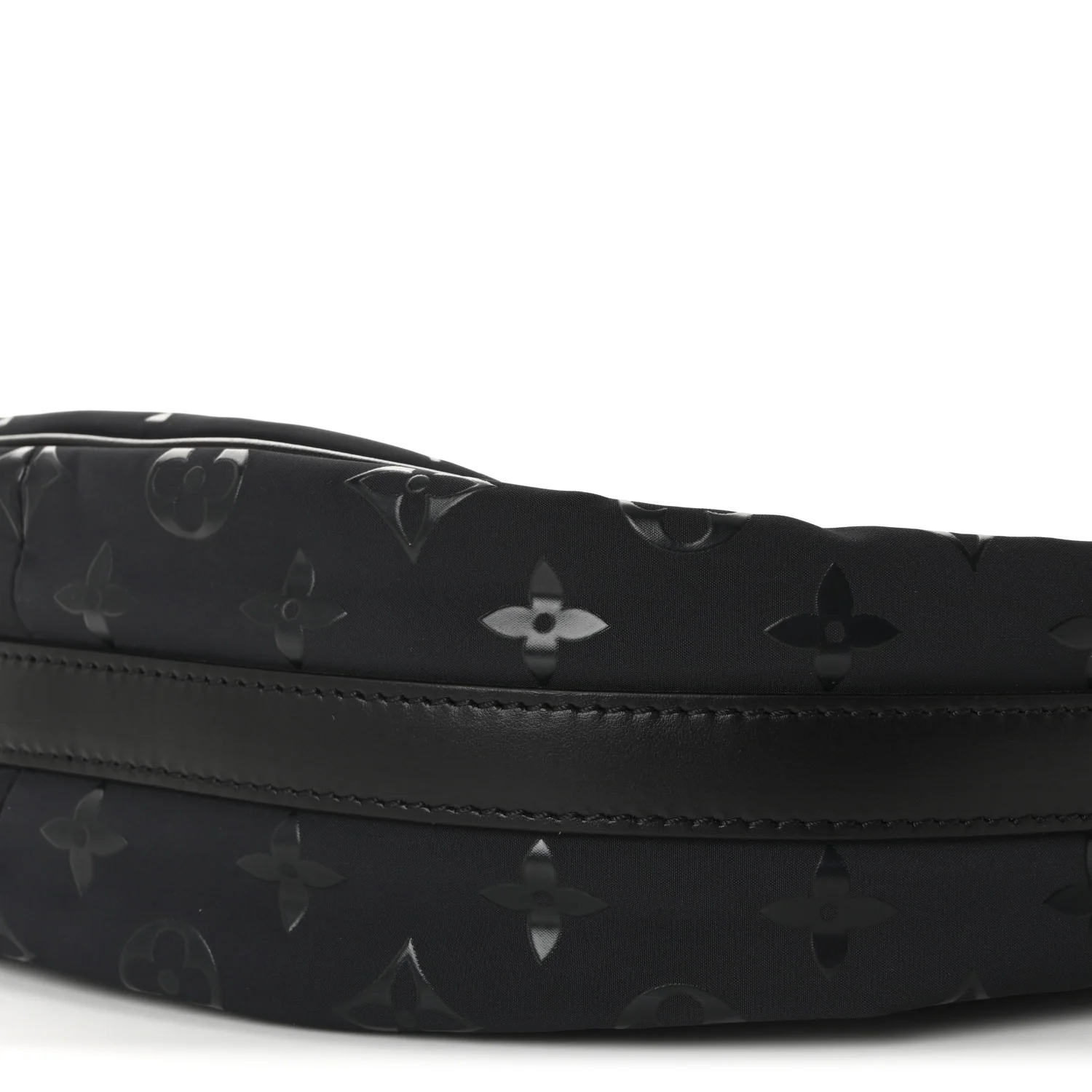Nylon Monogram Loop Pocket Hobo Polar Night - Image 9