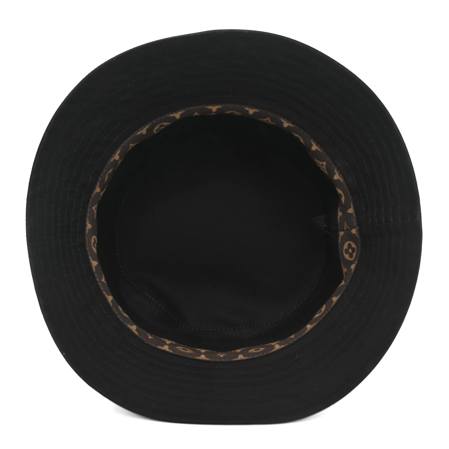 Nylon Reverse LV Move Bucket Hat S Black - Image 7