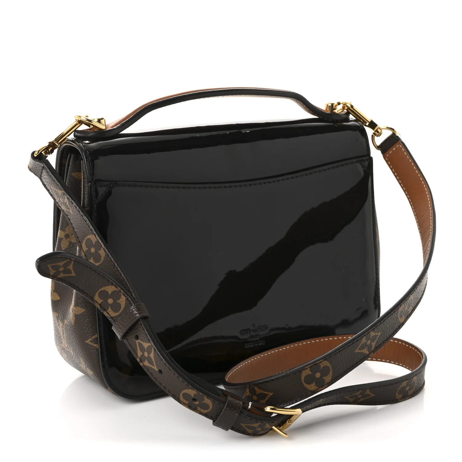 Patent Calfskin Monogram Cherrywood BB Black - Image 3
