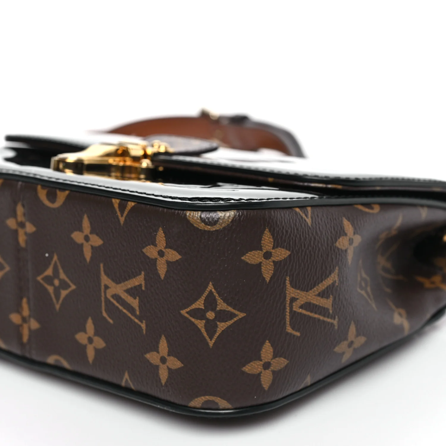 Patent Calfskin Monogram Cherrywood BB Black - Image 9