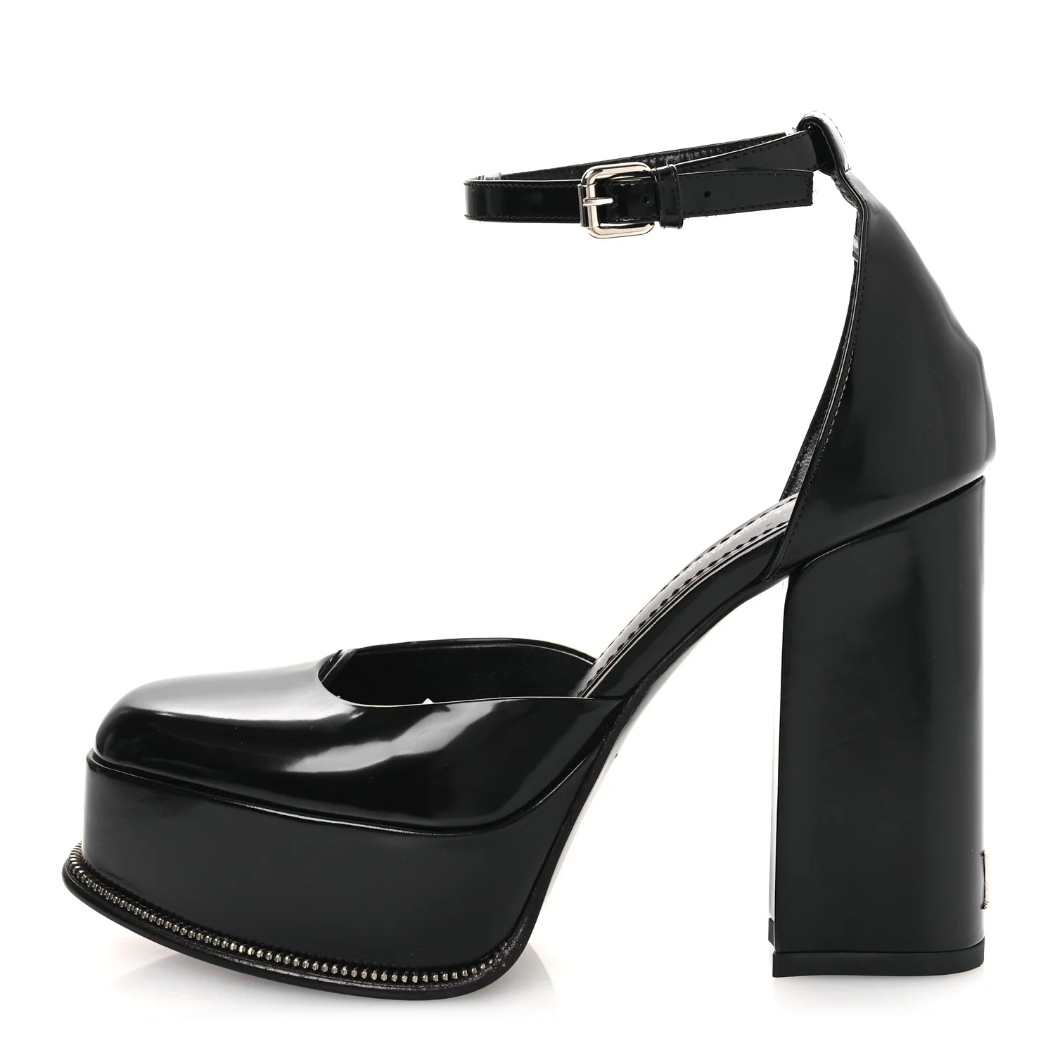 Patent Fame Platform Pumps 36  Black