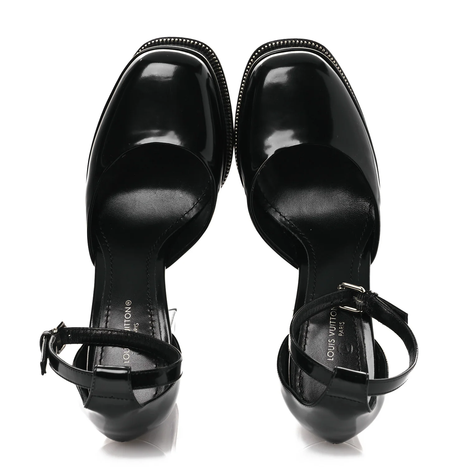 Patent Fame Platform Pumps 36  Black - Image 2