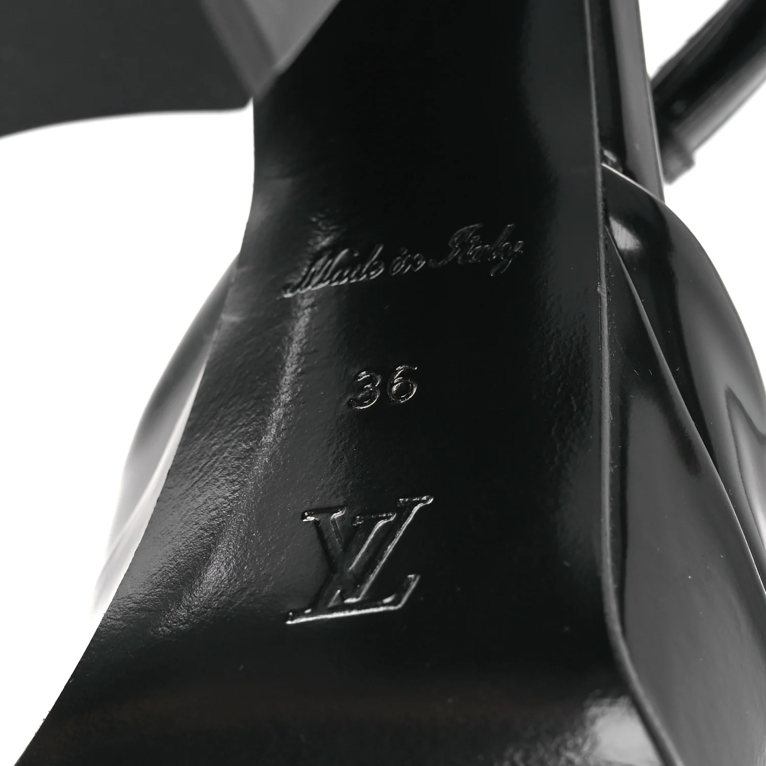 Patent Fame Platform Pumps 36  Black - Image 8