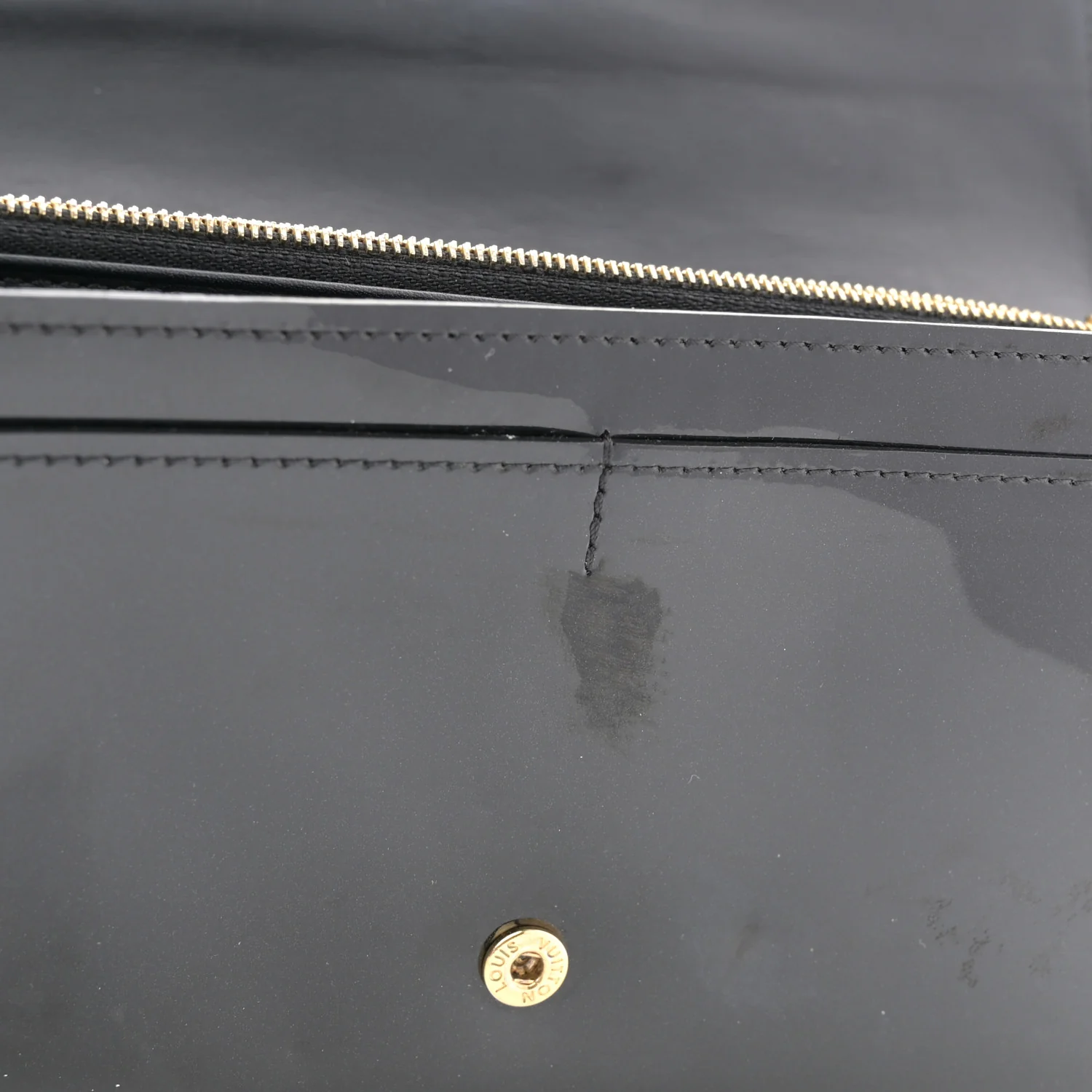Patent Louise Clutch Black - Image 7