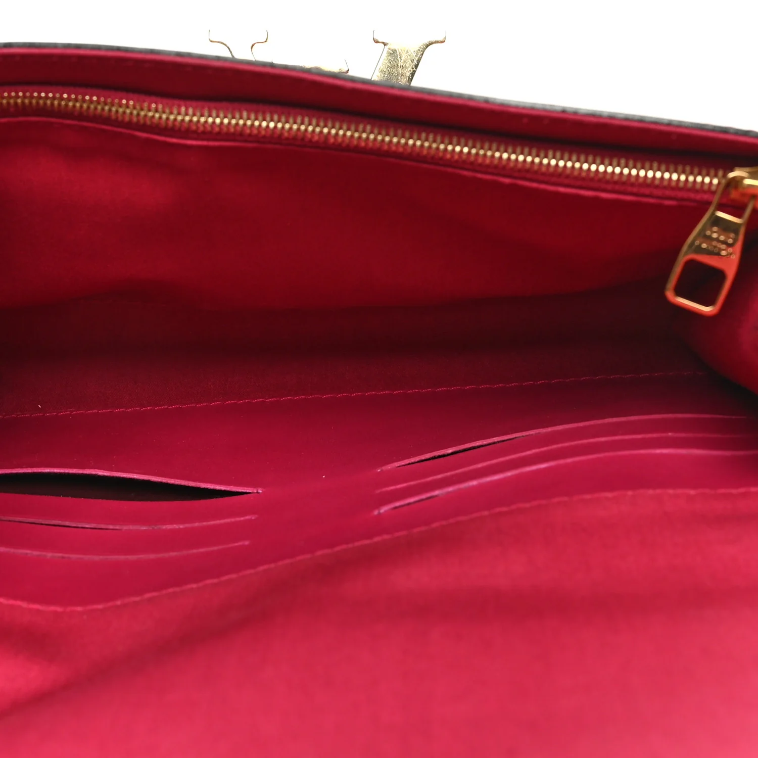 Patent Louise Clutch Rose Indien - Image 5