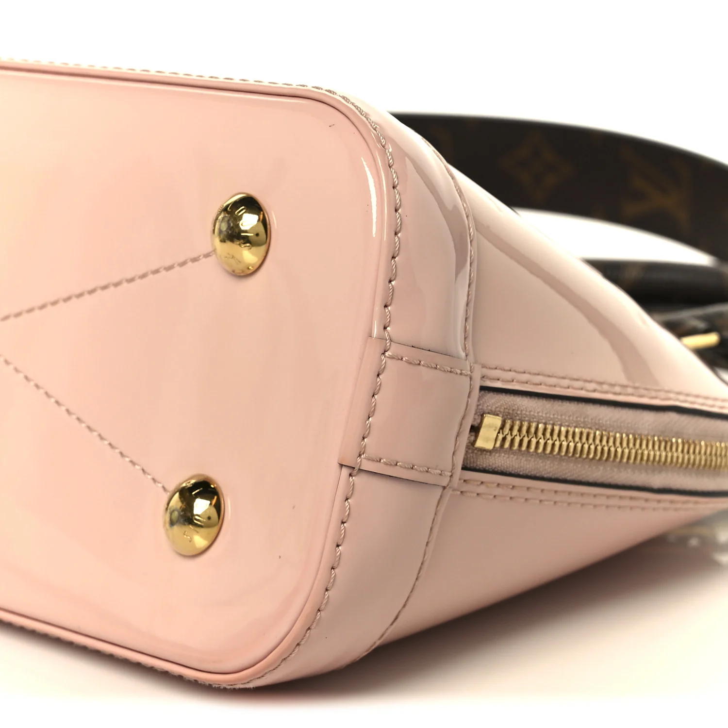 Patent Monogram Alma BB Rose Ballerine - Image 10