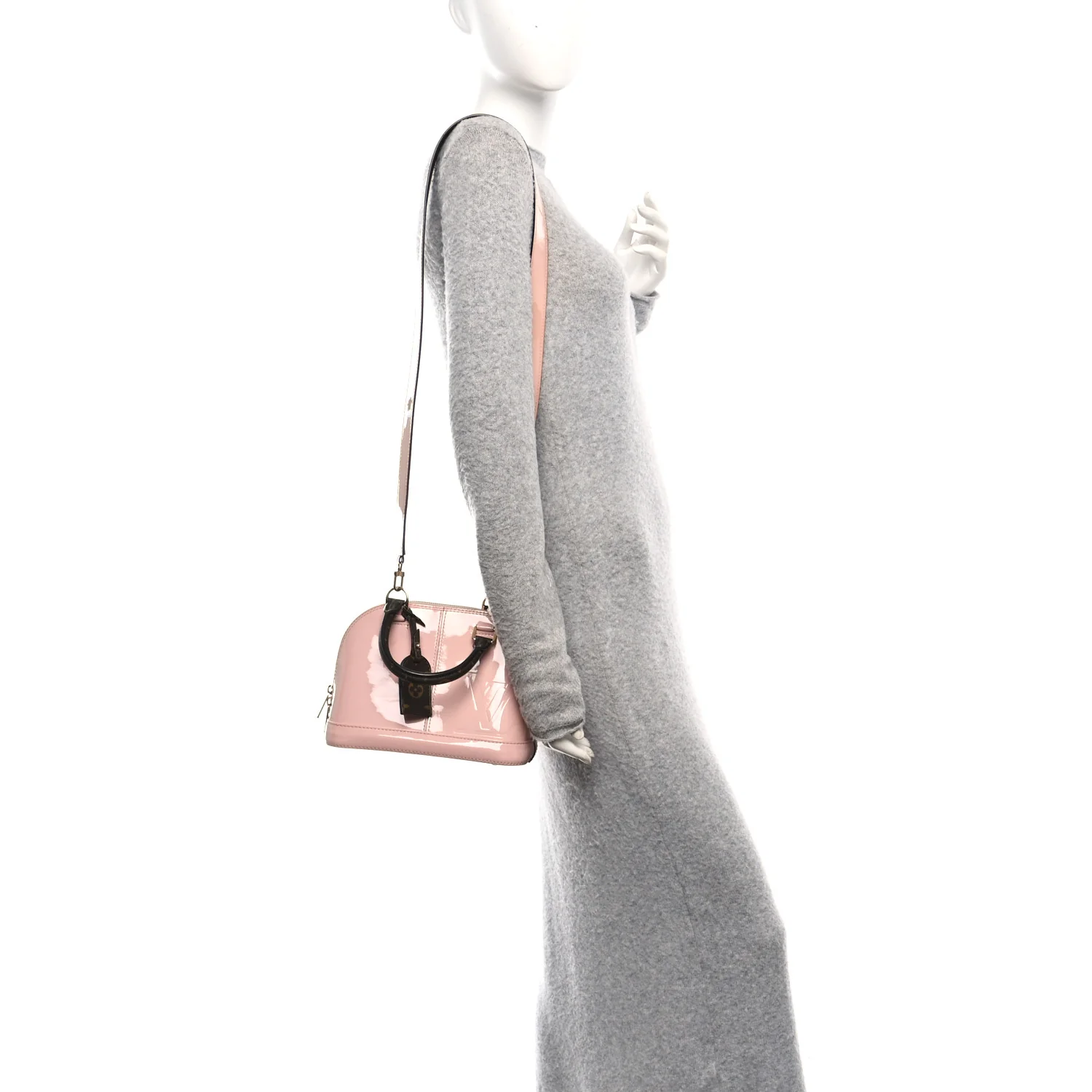 Patent Monogram Alma BB Rose Ballerine - Image 2