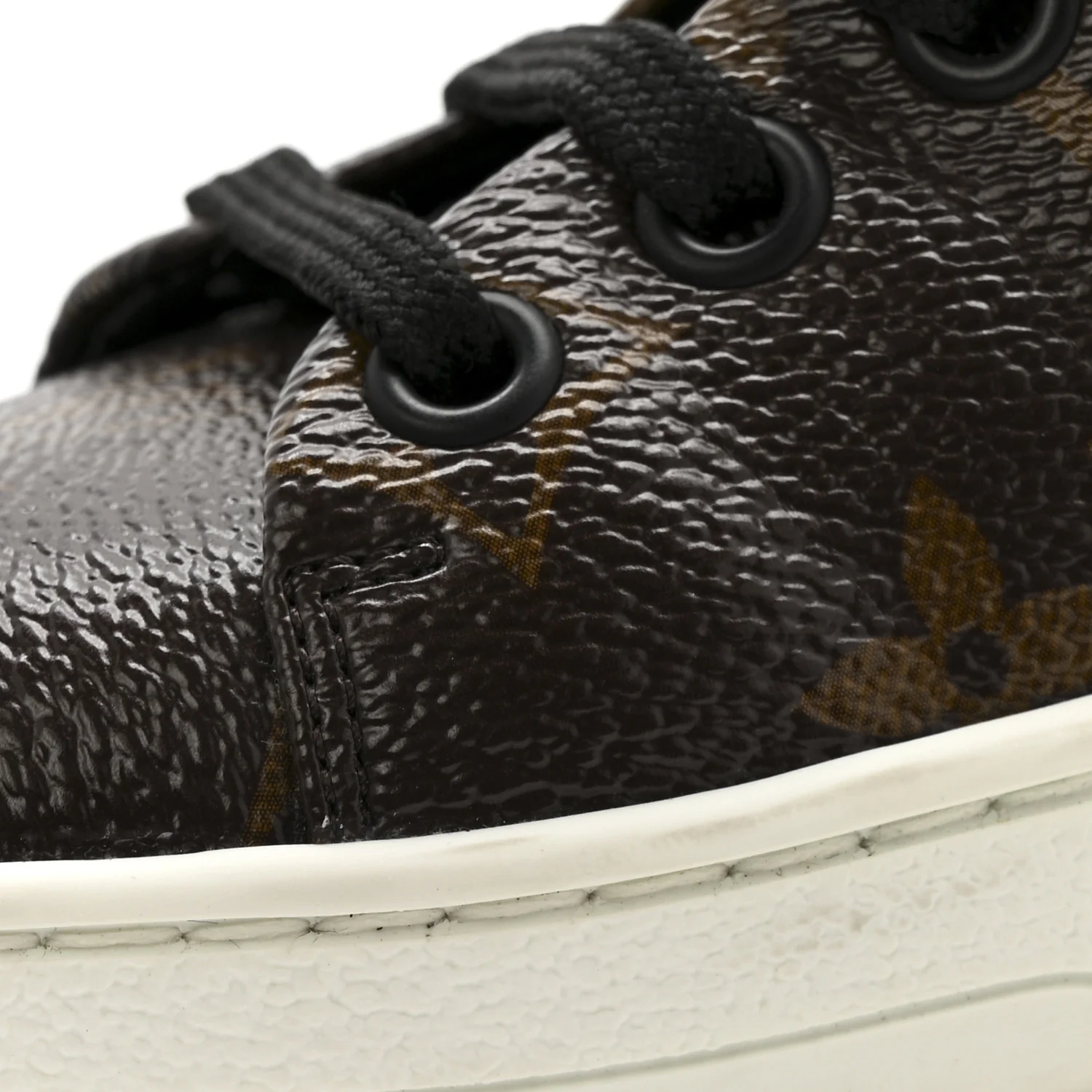 Patent Monogram Frontrow Sneakers 36.5 - Image 10