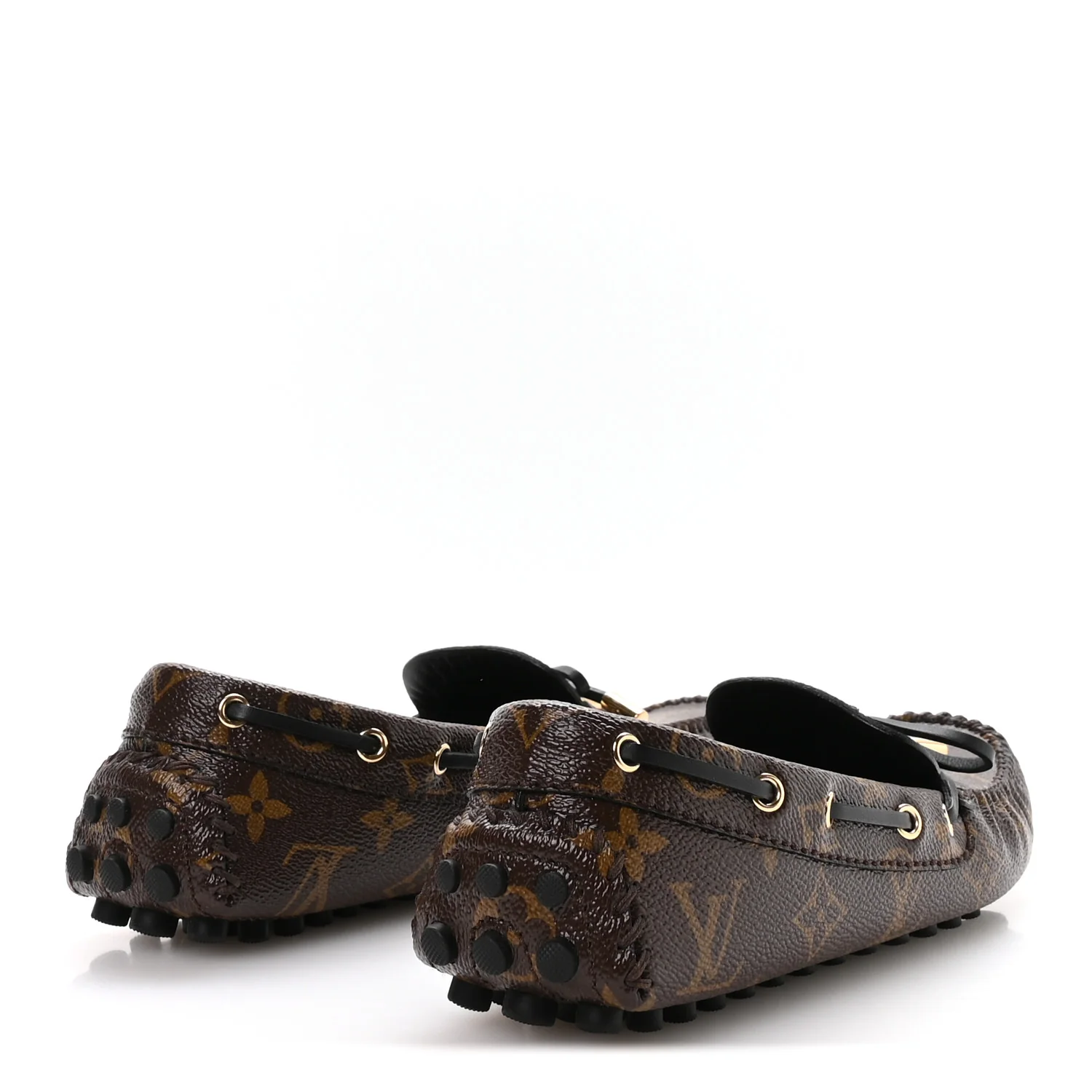 Patent Monogram Gloria Loafers 36.5 - Image 5