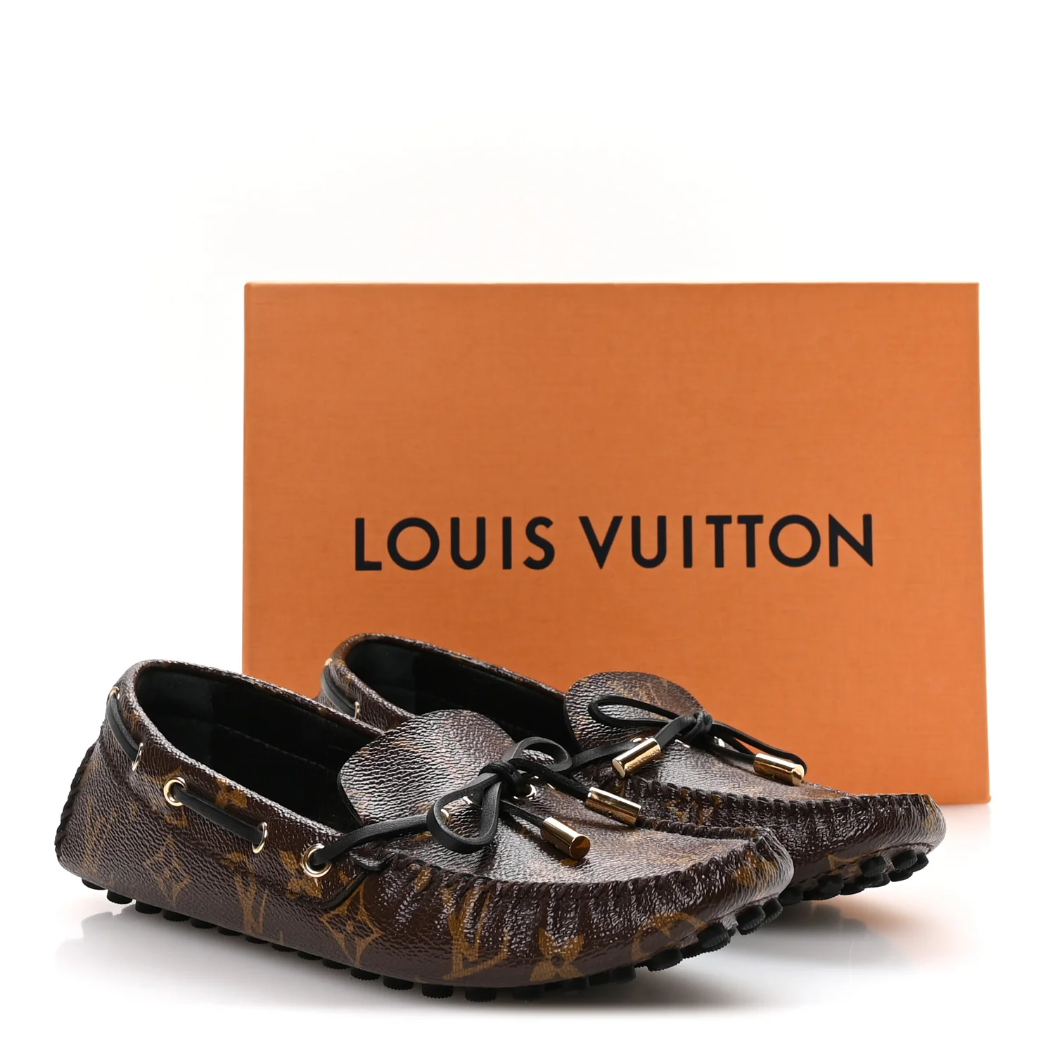 Patent Monogram Gloria Loafers 36.5 - Image 9