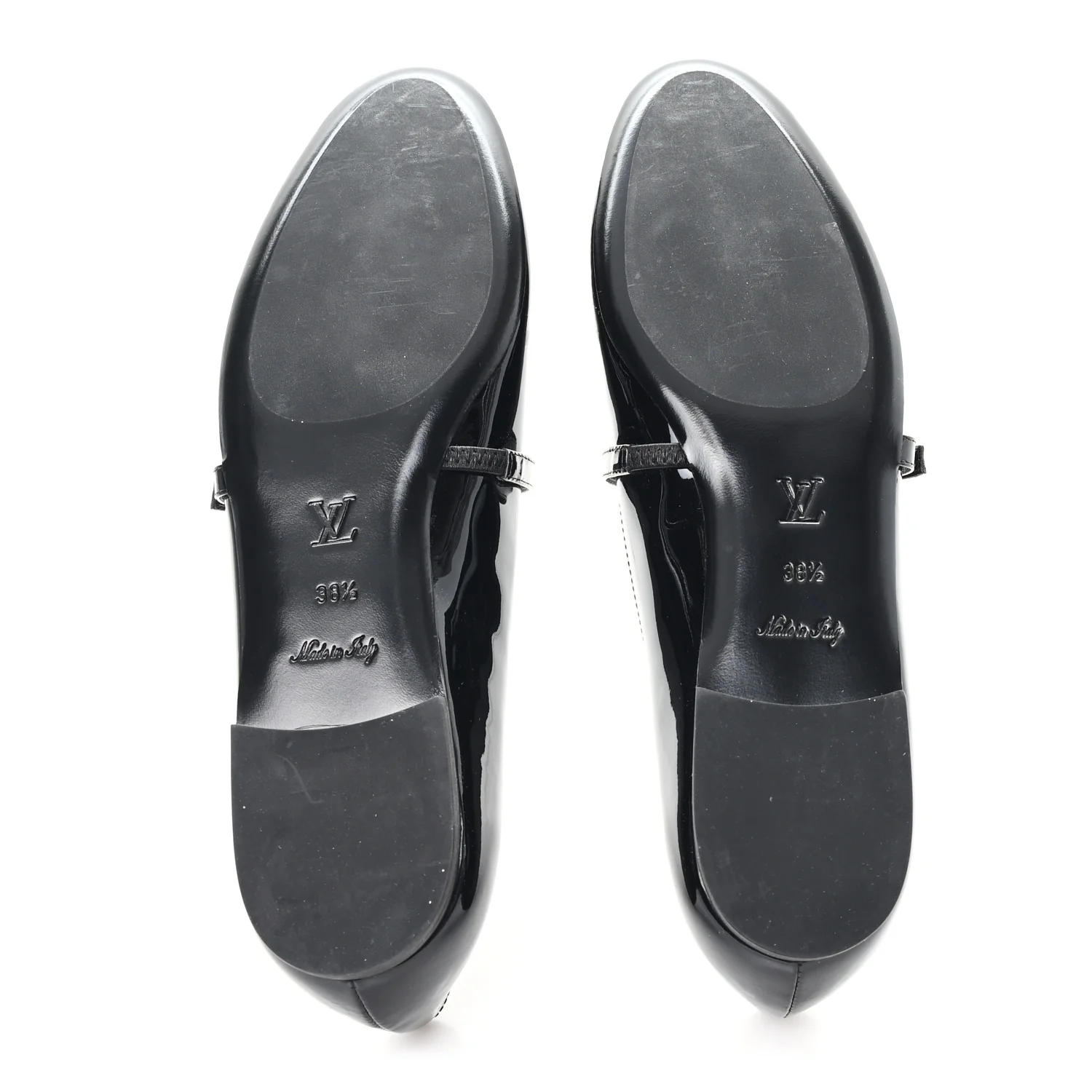Patent Uniformes Ballerina Flat 38.5 Black - Image 6