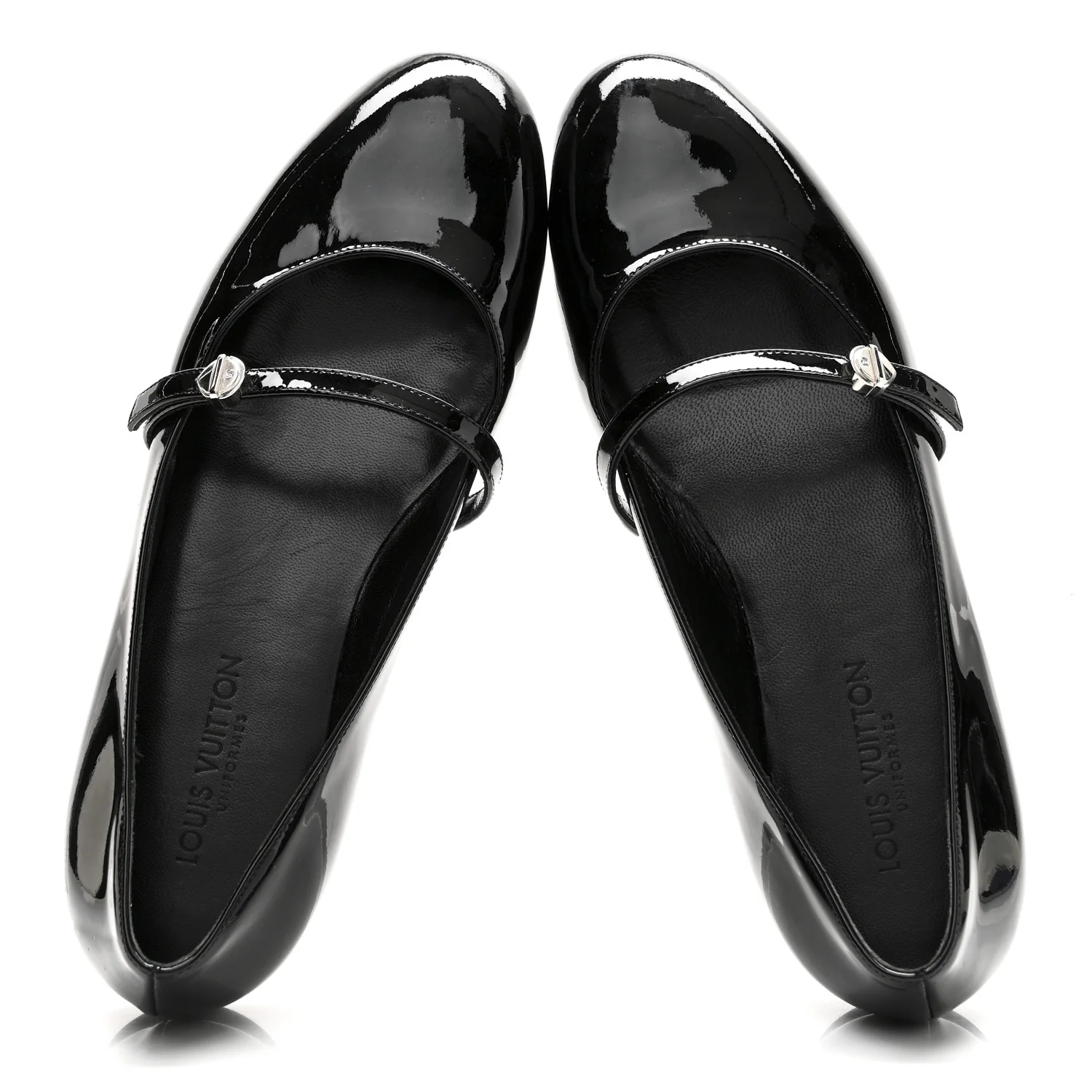 Patent Uniformes Ballet Flats 37 Black - Image 2