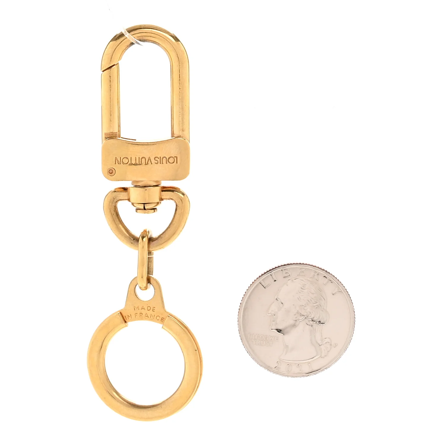 Pochette Extender Key Ring Gold - Image 2