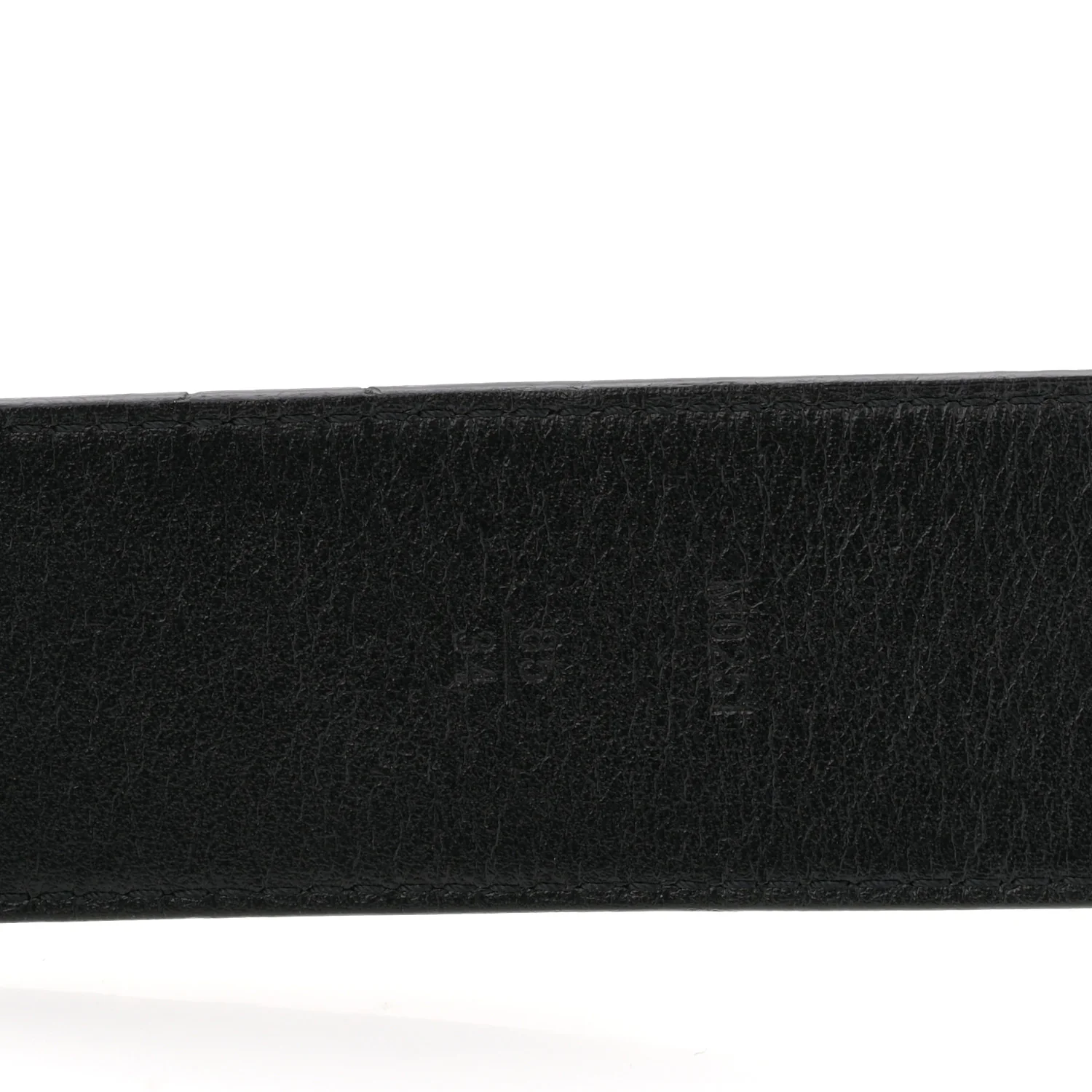PVC Monogram 40mm LV Initiales Reversible Belt 85 34 Iridescent Prism - Image 6