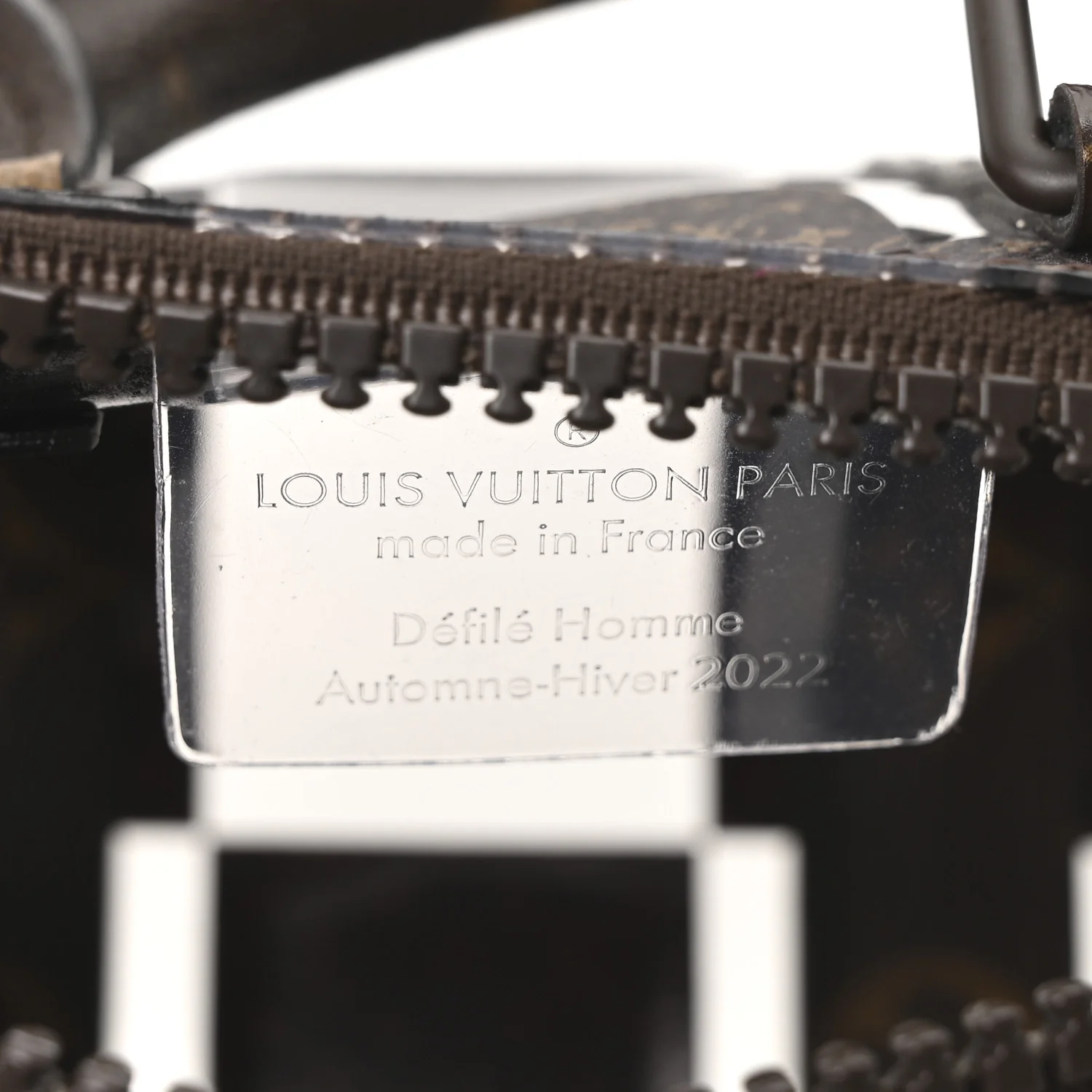 PVC Monogram Chess Keepall Bandouliere 25 - Image 6