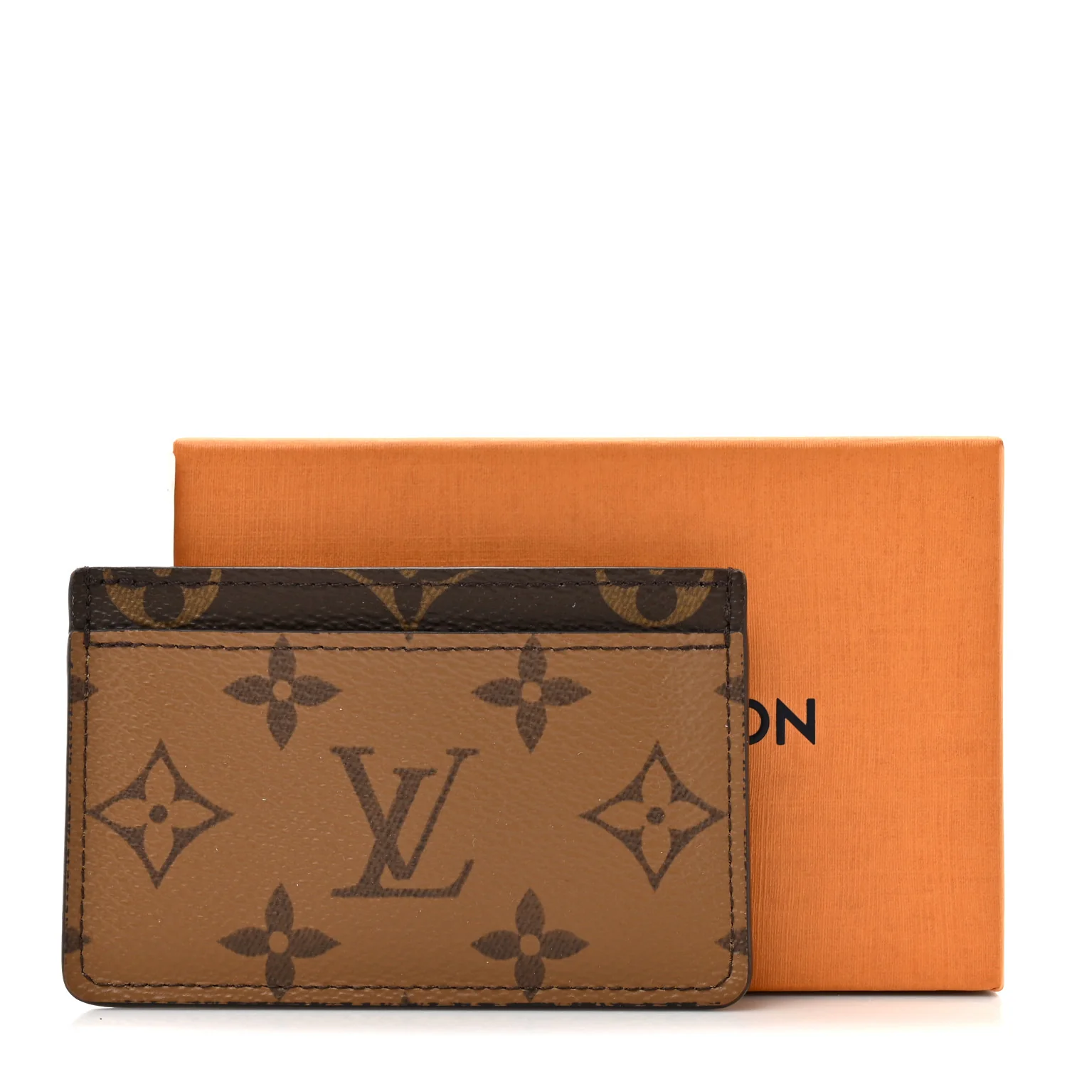Reverse Monogram Card Holder - Image 8