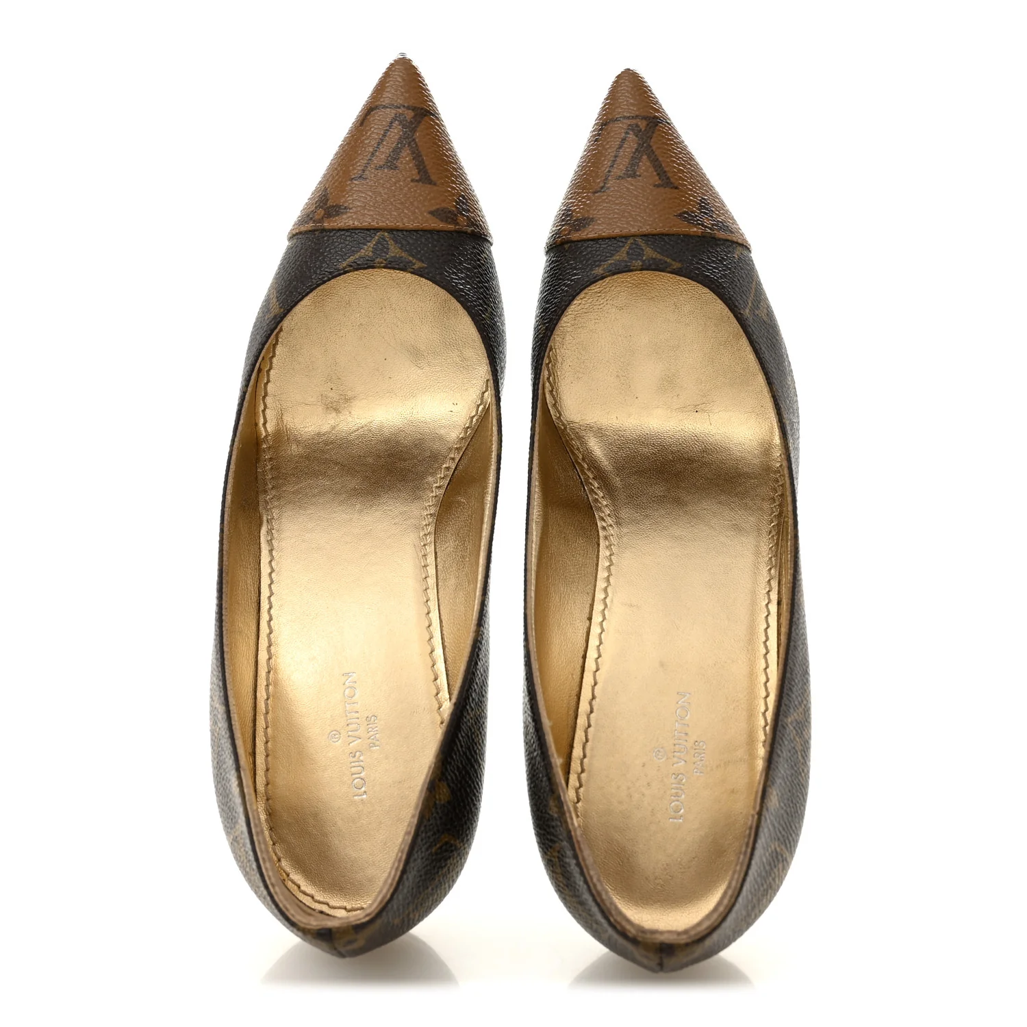 Reverse Monogram Cherie Pumps 35.5 - Image 2