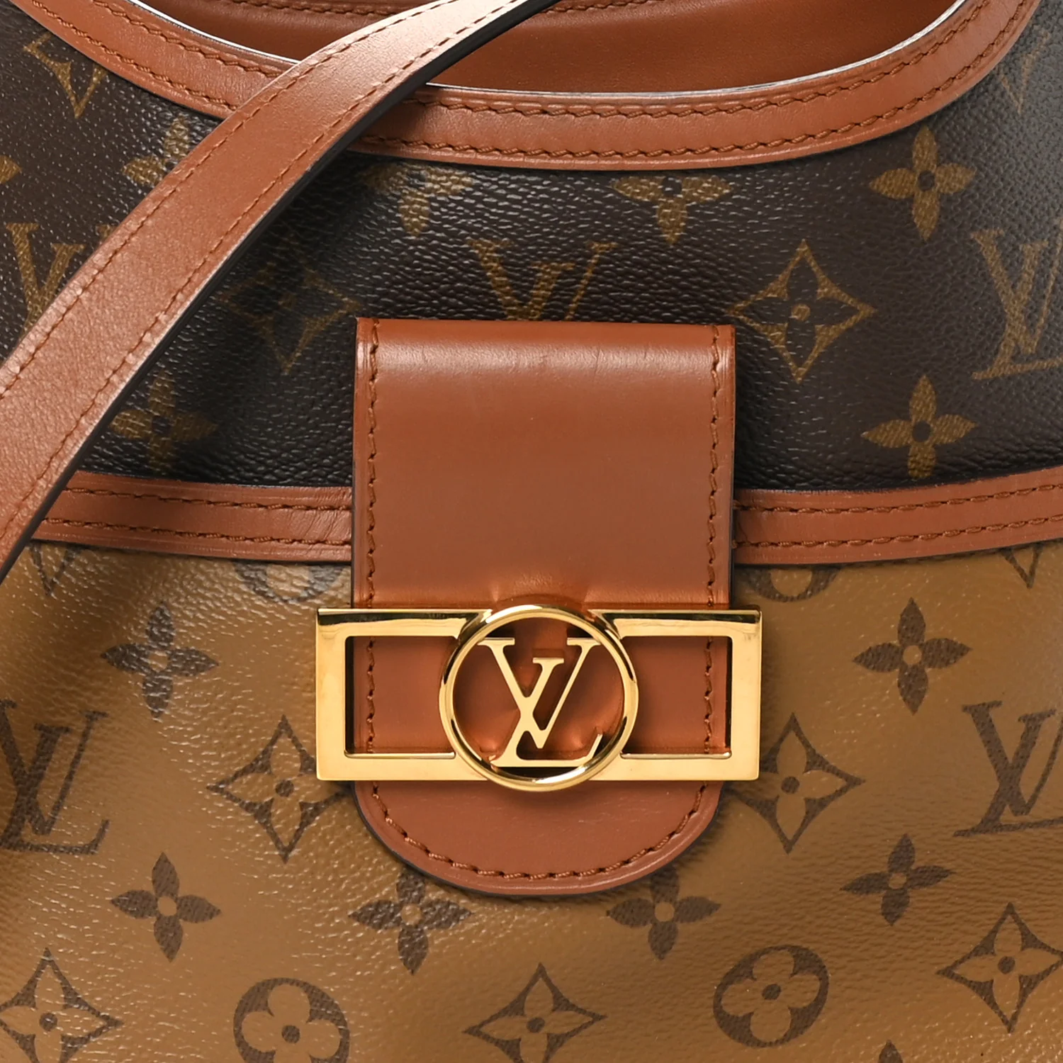 Reverse Monogram Dauphine Hobo PM - Image 7