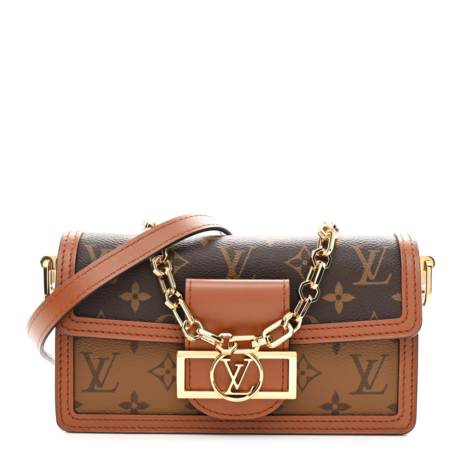 Reverse Monogram Dauphine Mini East West