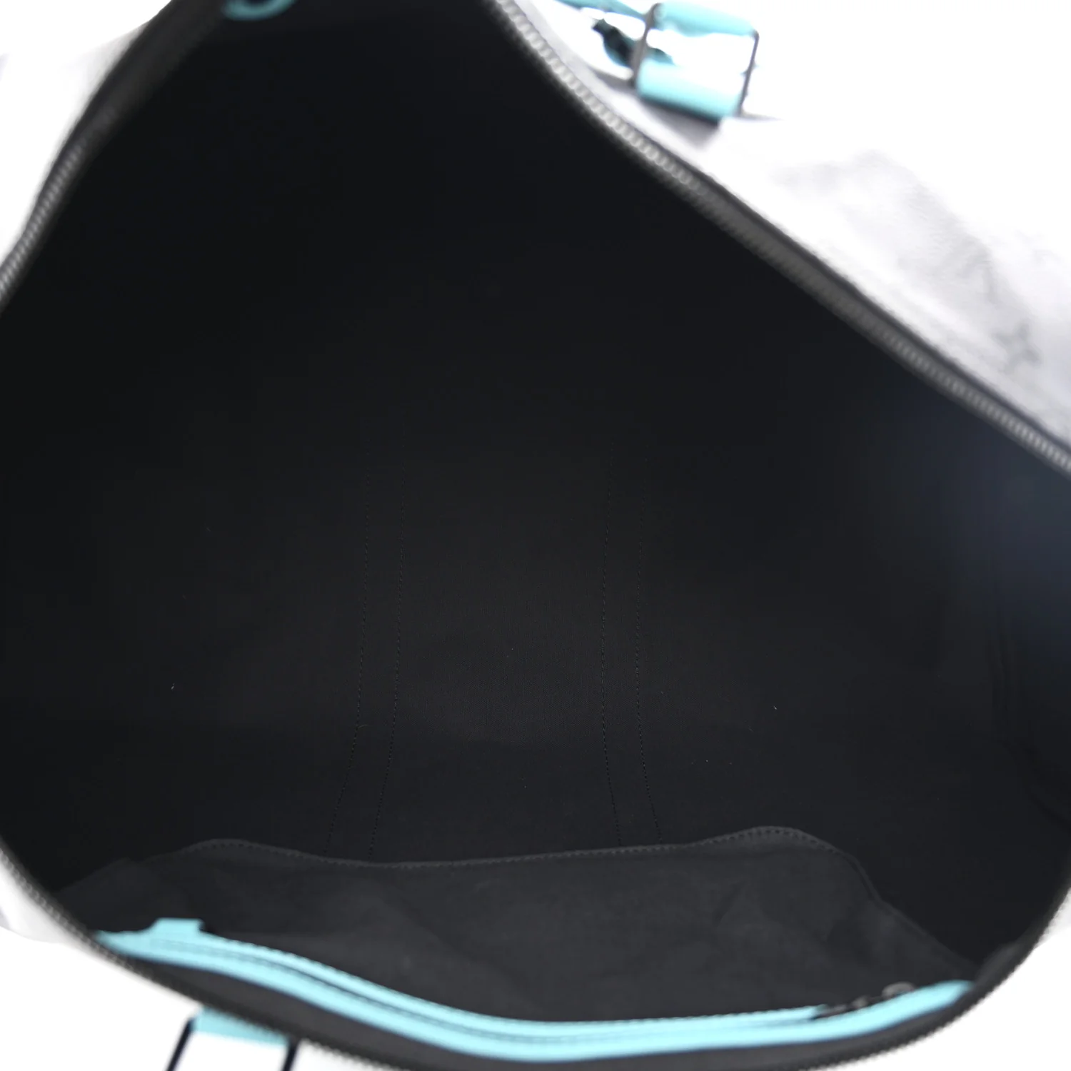 Reverse Monogram Eclipse Keepall Bandouliere 55 Turquoise - Image 4