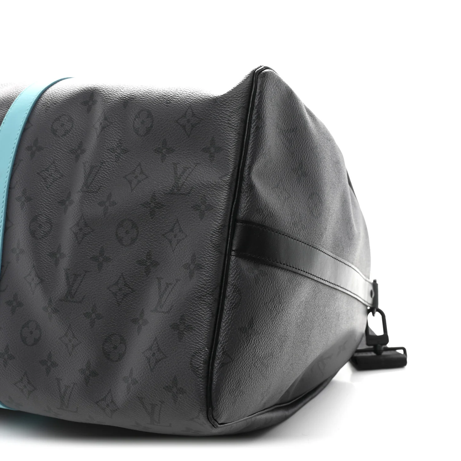 Reverse Monogram Eclipse Keepall Bandouliere 55 Turquoise - Image 7