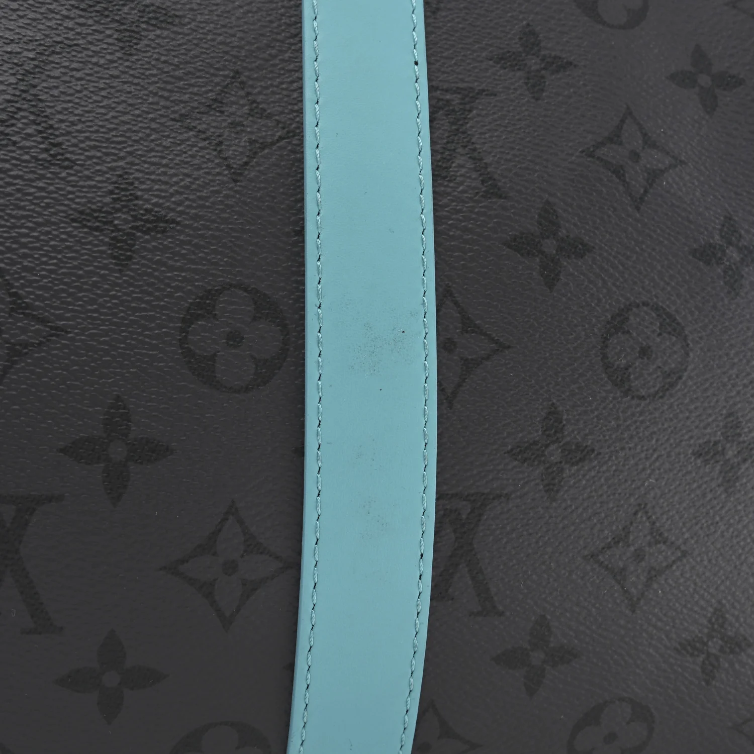 Reverse Monogram Eclipse Keepall Bandouliere 55 Turquoise - Image 9
