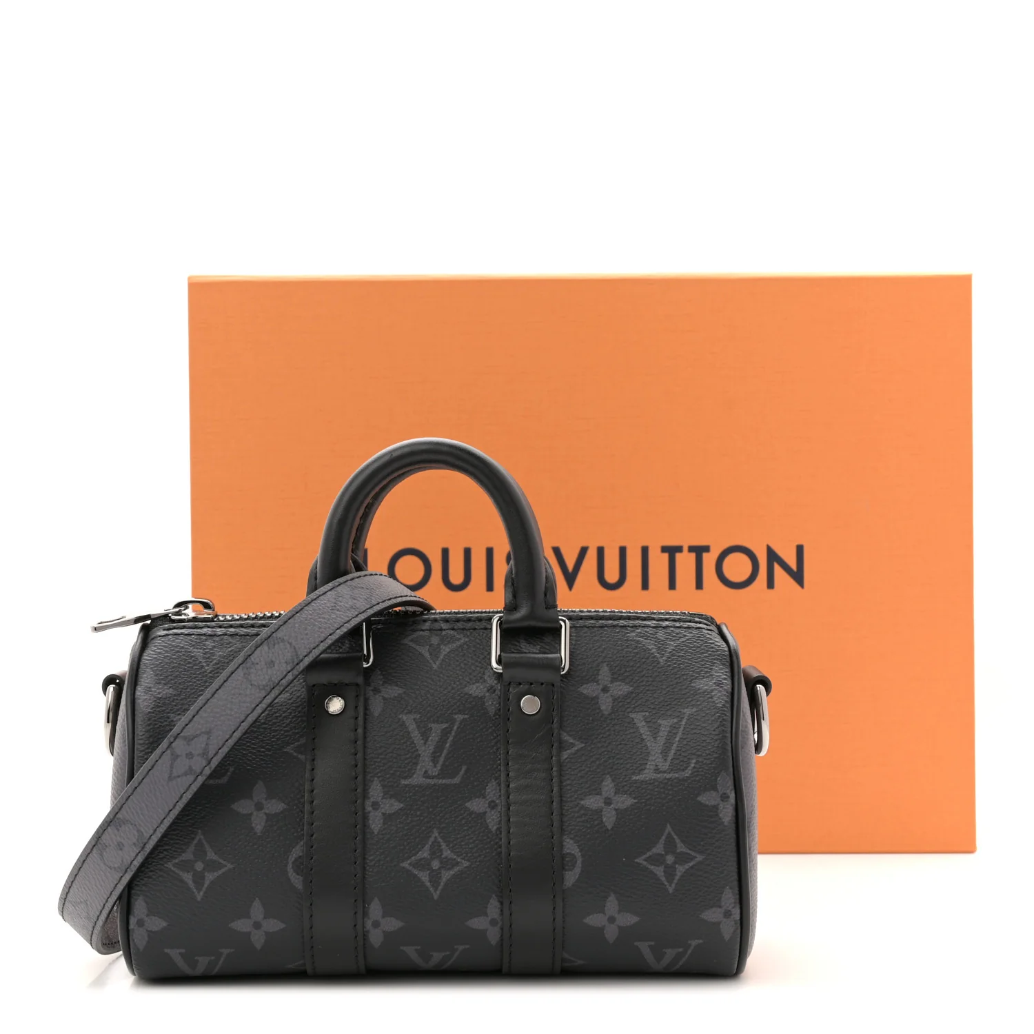 Reverse Monogram Eclipse Keepall XS Black - Image 10