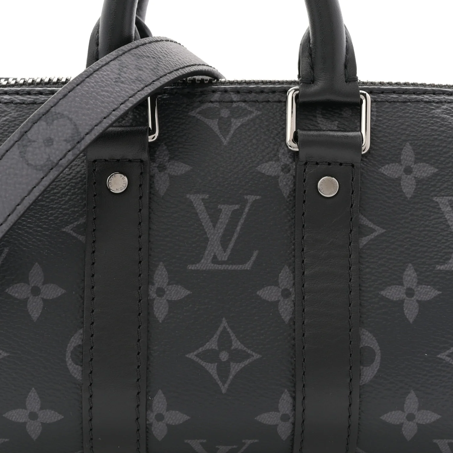 Reverse Monogram Eclipse Keepall XS Black - Image 7