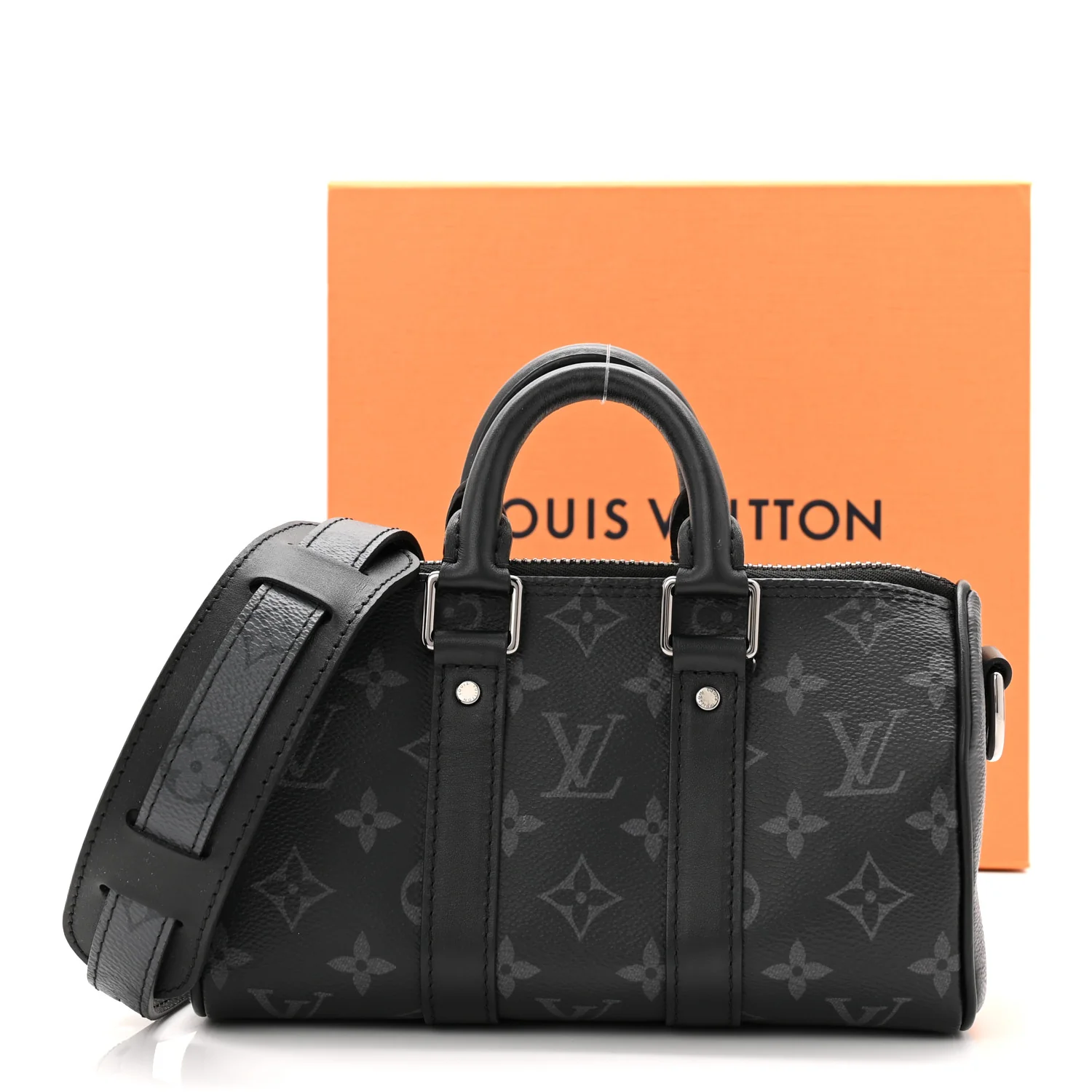 Reverse Monogram Eclipse Keepall XS Black - Image 10