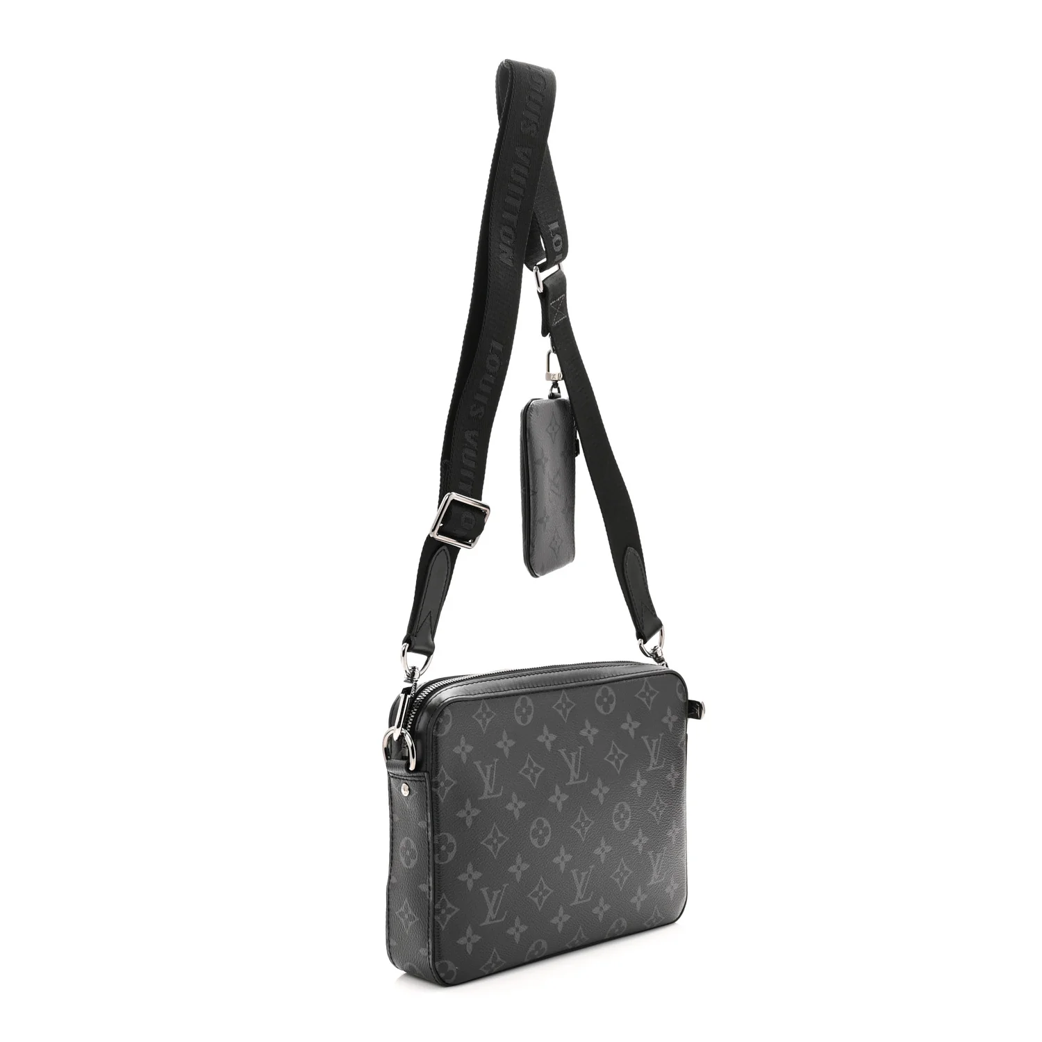Reverse Monogram Eclipse Trio Messenger - Image 4