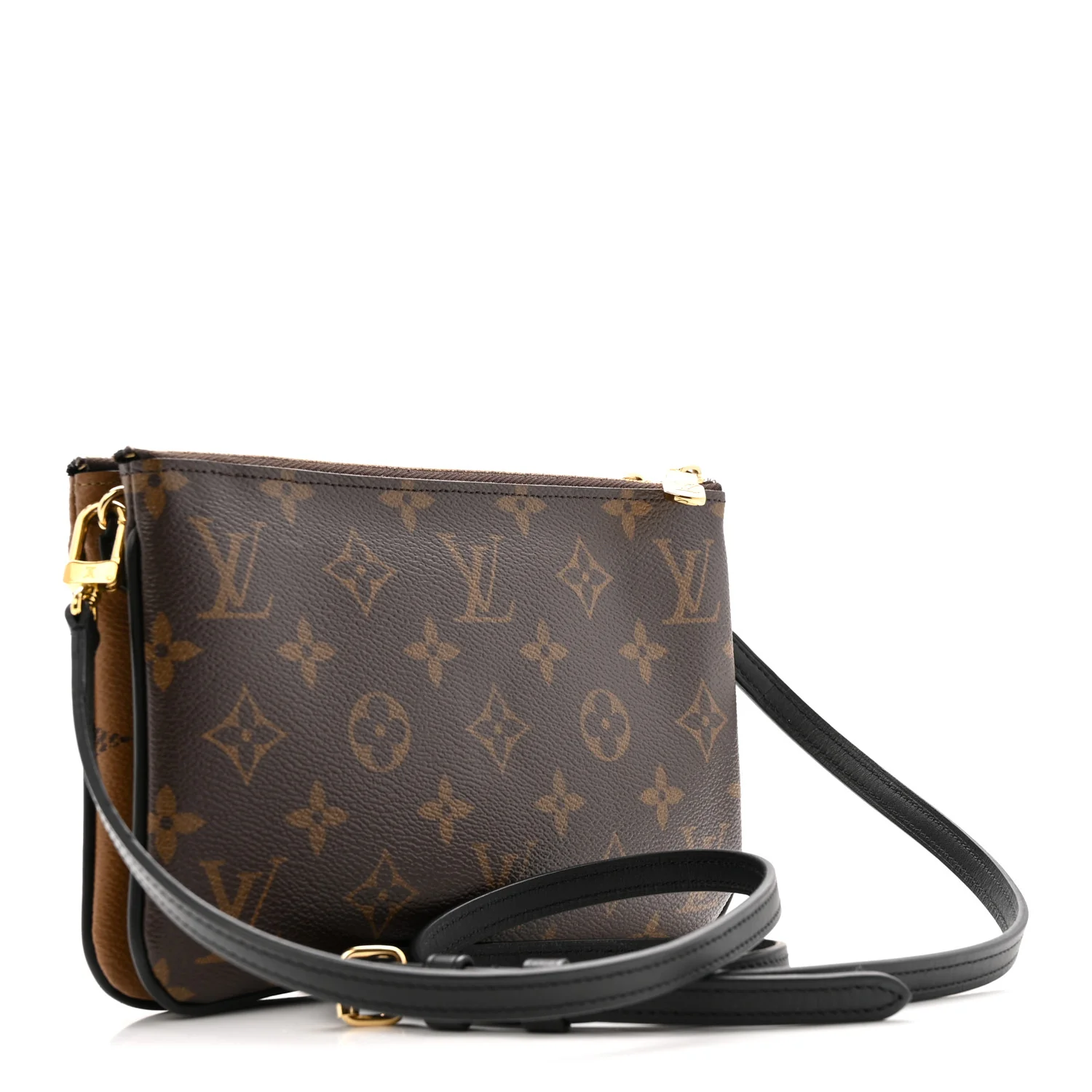 Reverse Monogram Giant Double Zip Pochette - Image 3