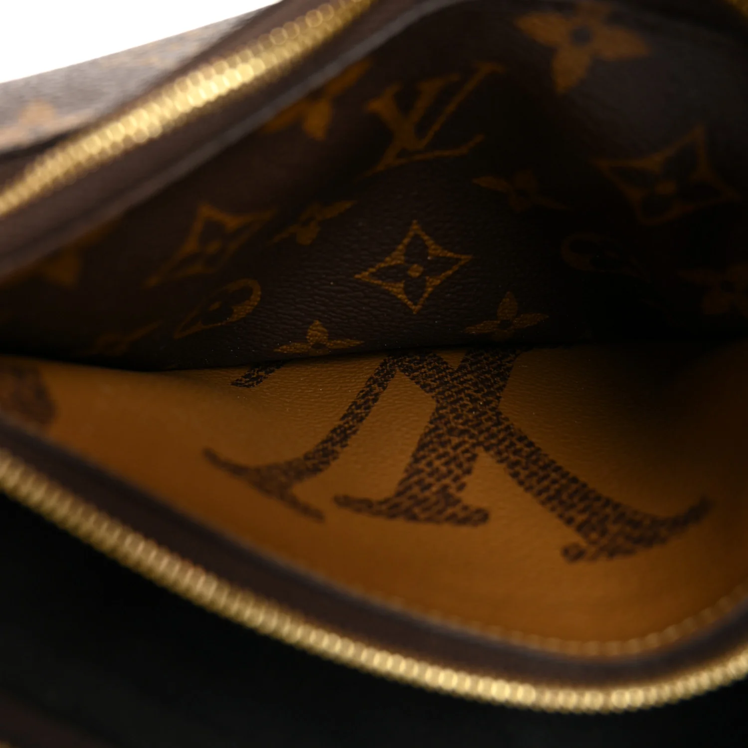Reverse Monogram Giant Double Zip Pochette - Image 7