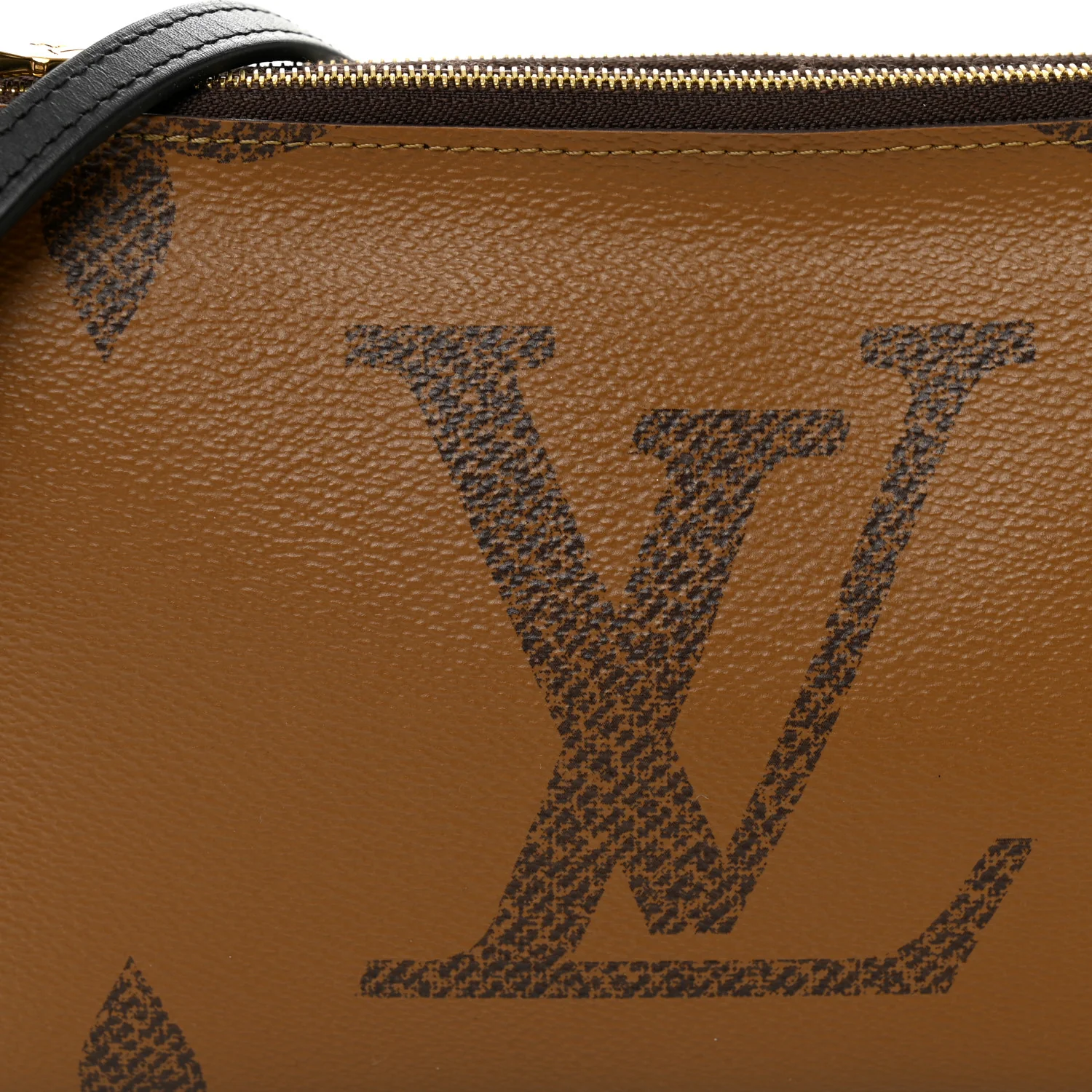 Reverse Monogram Giant Double Zip Pochette - Image 9