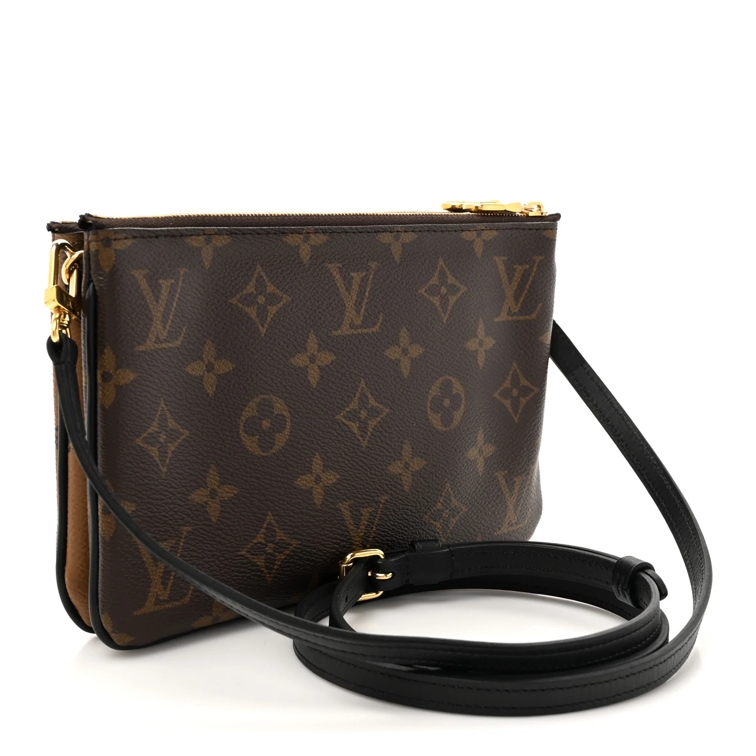 Reverse Monogram Giant Double Zip Pochette - Image 3